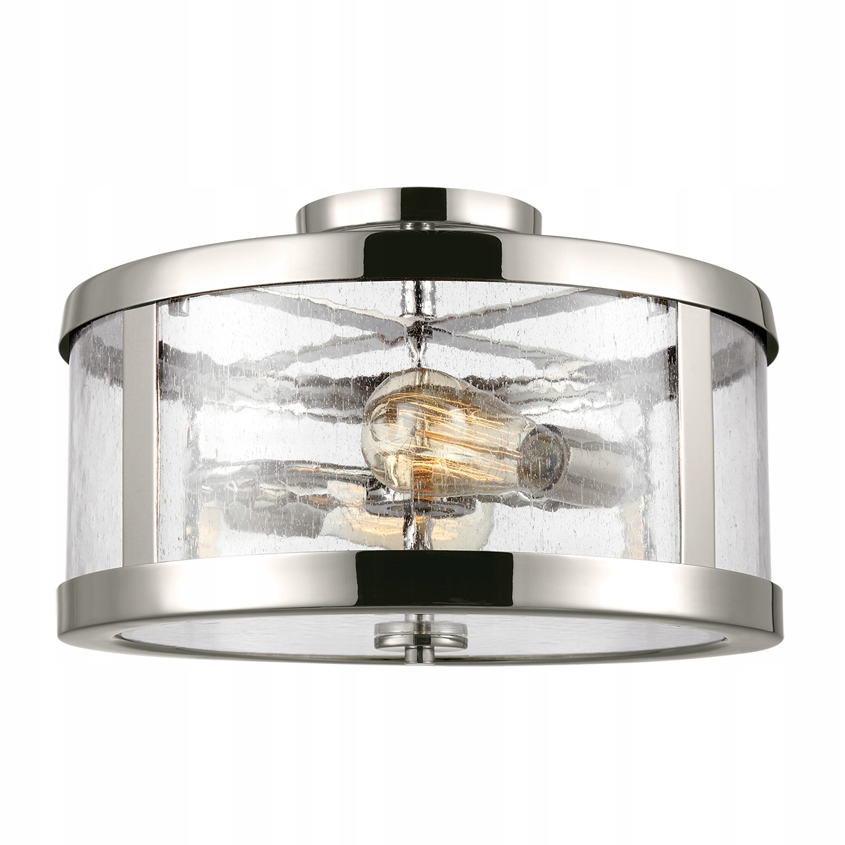Stropná lampa stropné svietidlo Harrow 2xE27 60W leštený nikel Feiss