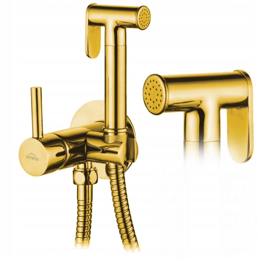 BATERIA BIDETOWA BIDETKA PODTYNKOWA ZŁOTA PERLATOR OSZCZĘDZAJĄCY WODĘ