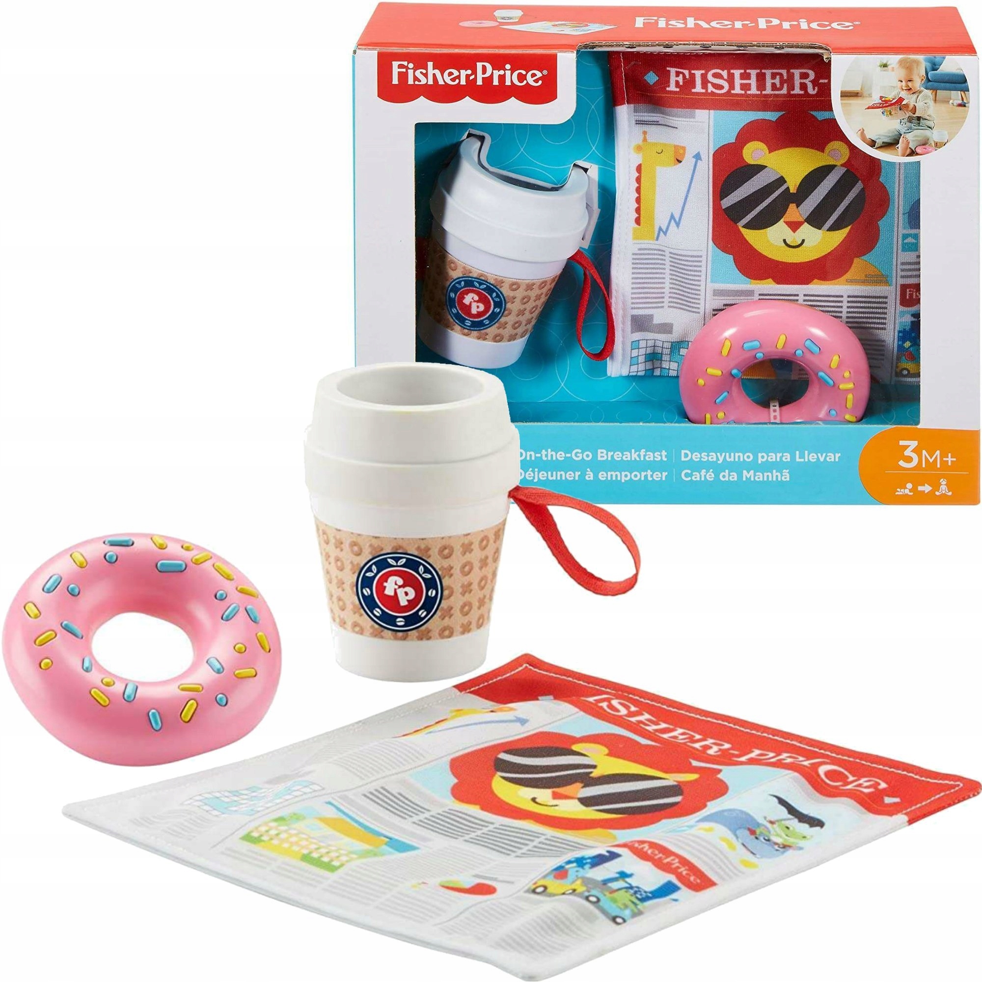 

Fisher Zestaw Sensoryczny Śniadanie Kubek Donut