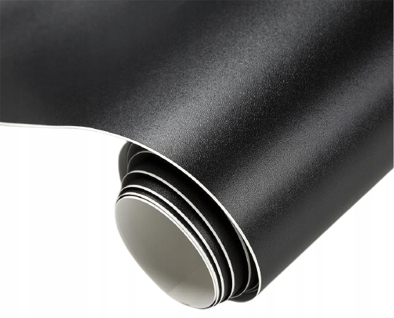 FOLIA CZARNA CHROPOWATA BARANEK 152x50 cm PROGI