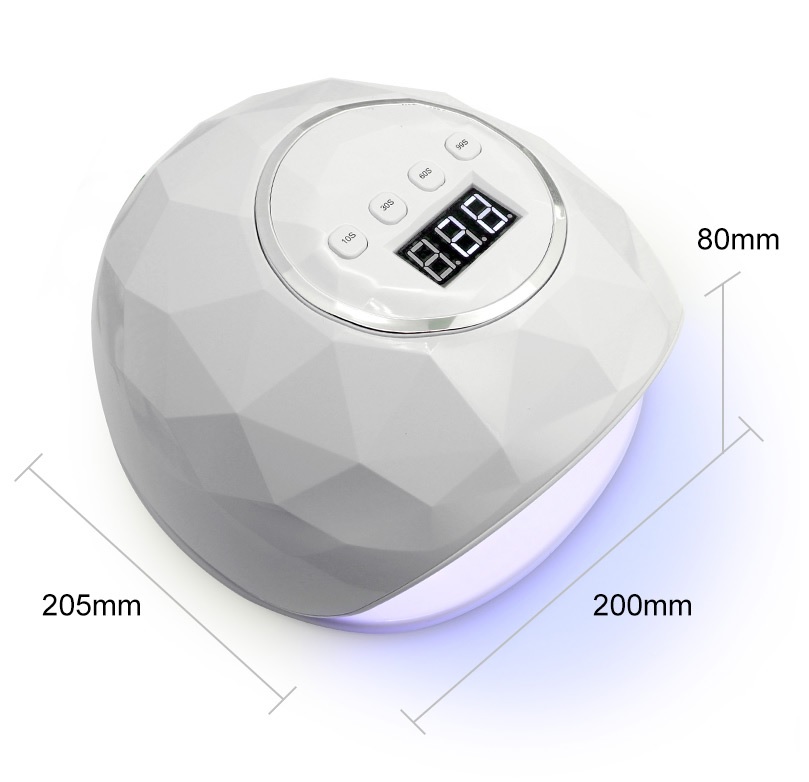 SUN F6 86W ONE LAMPA DO PAZNOKCI UV LED 39 LED Cechy dodatkowe regulacja mocy sensor ruchu suszarka do paznokci timer zdejmowane dno