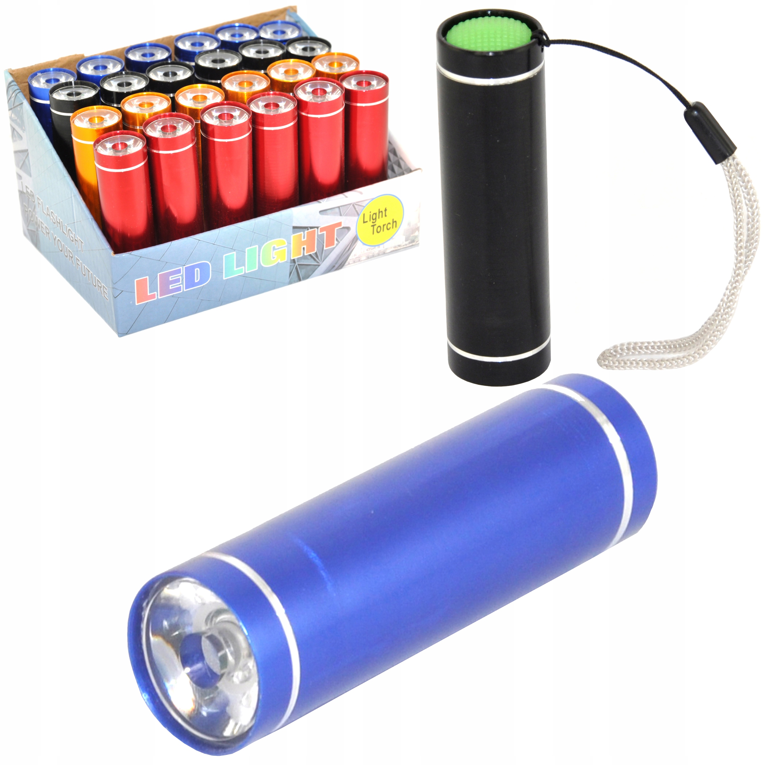 

Kieszonkowa Latarka Aluminiowa Led 100lm Podręczna