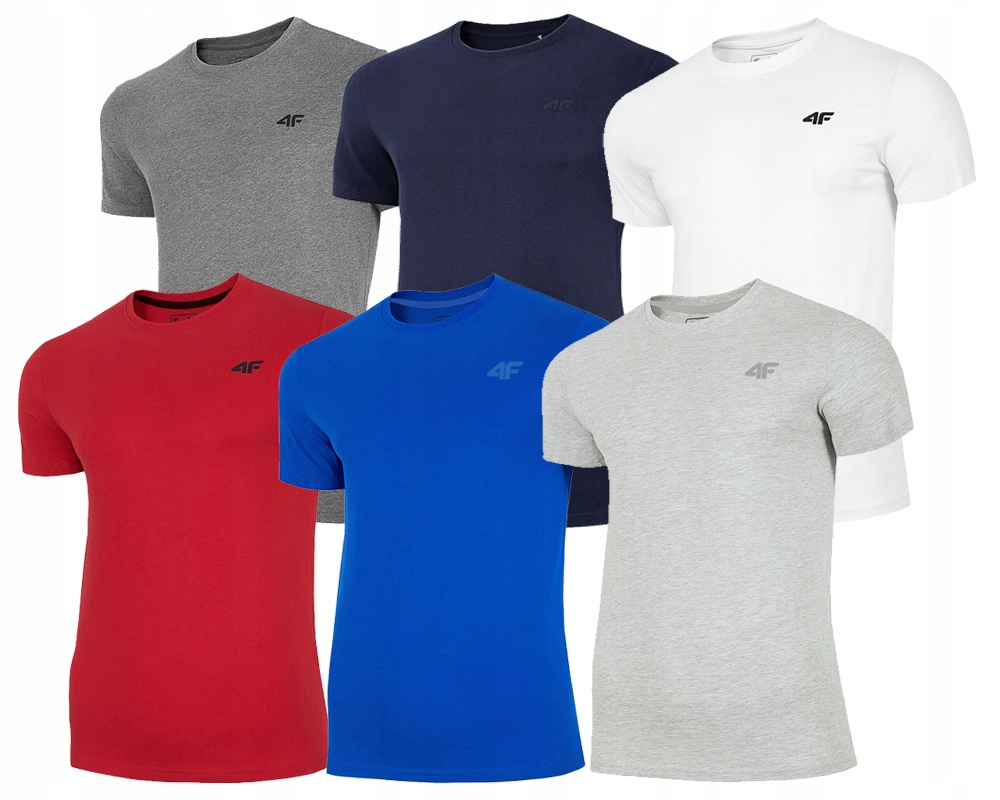 

Zestaw Koszulka Męska 4F T-shirt Koszulki 3XL