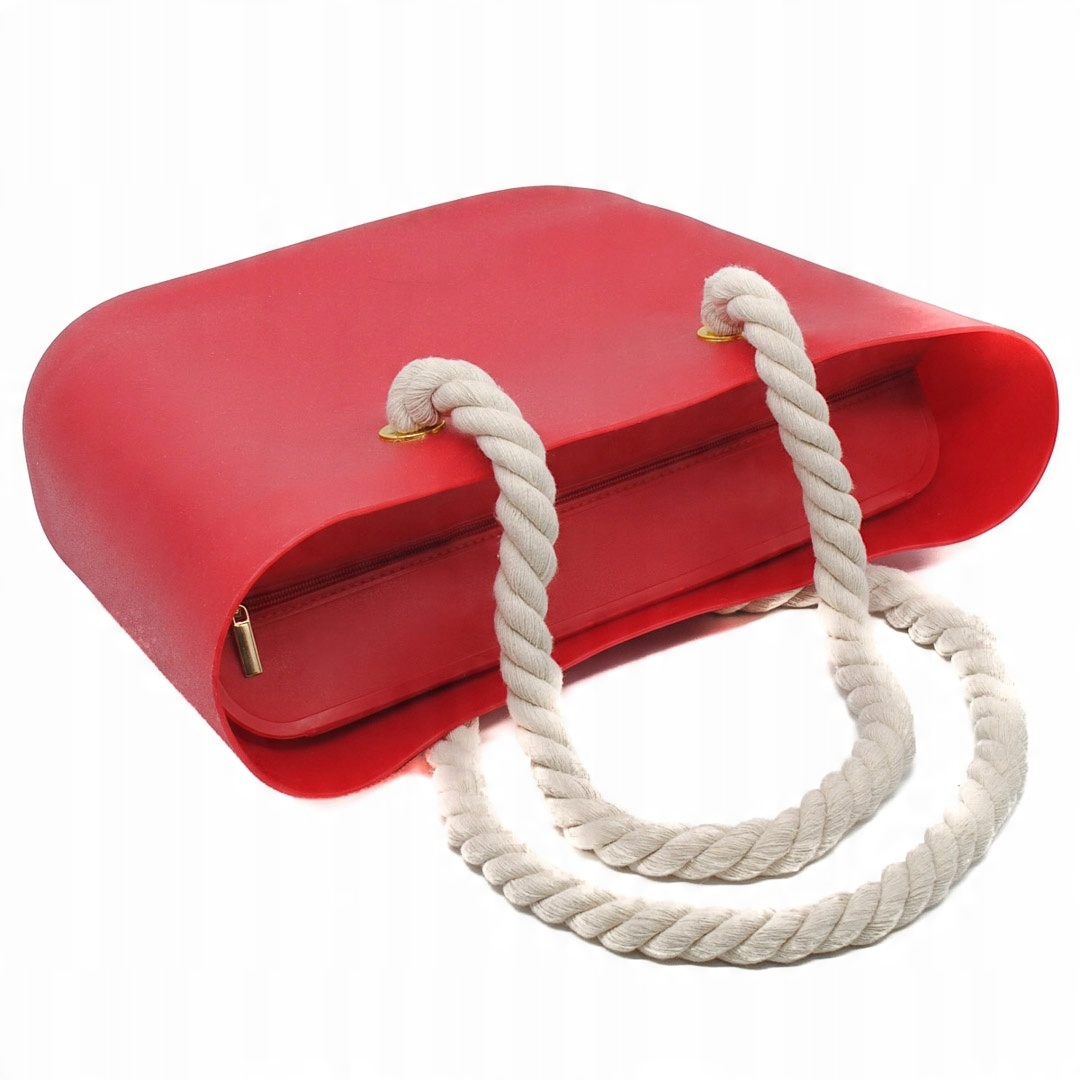

Czerwona Gumowa Torebka O Jelly Torba Ka Bag 90
