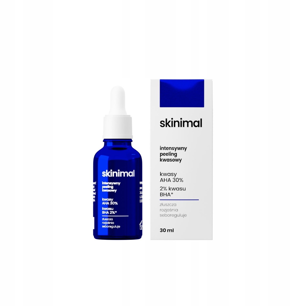

Skinimal Intensywny Peeling Kwasowy Aha 30% Bha 2%