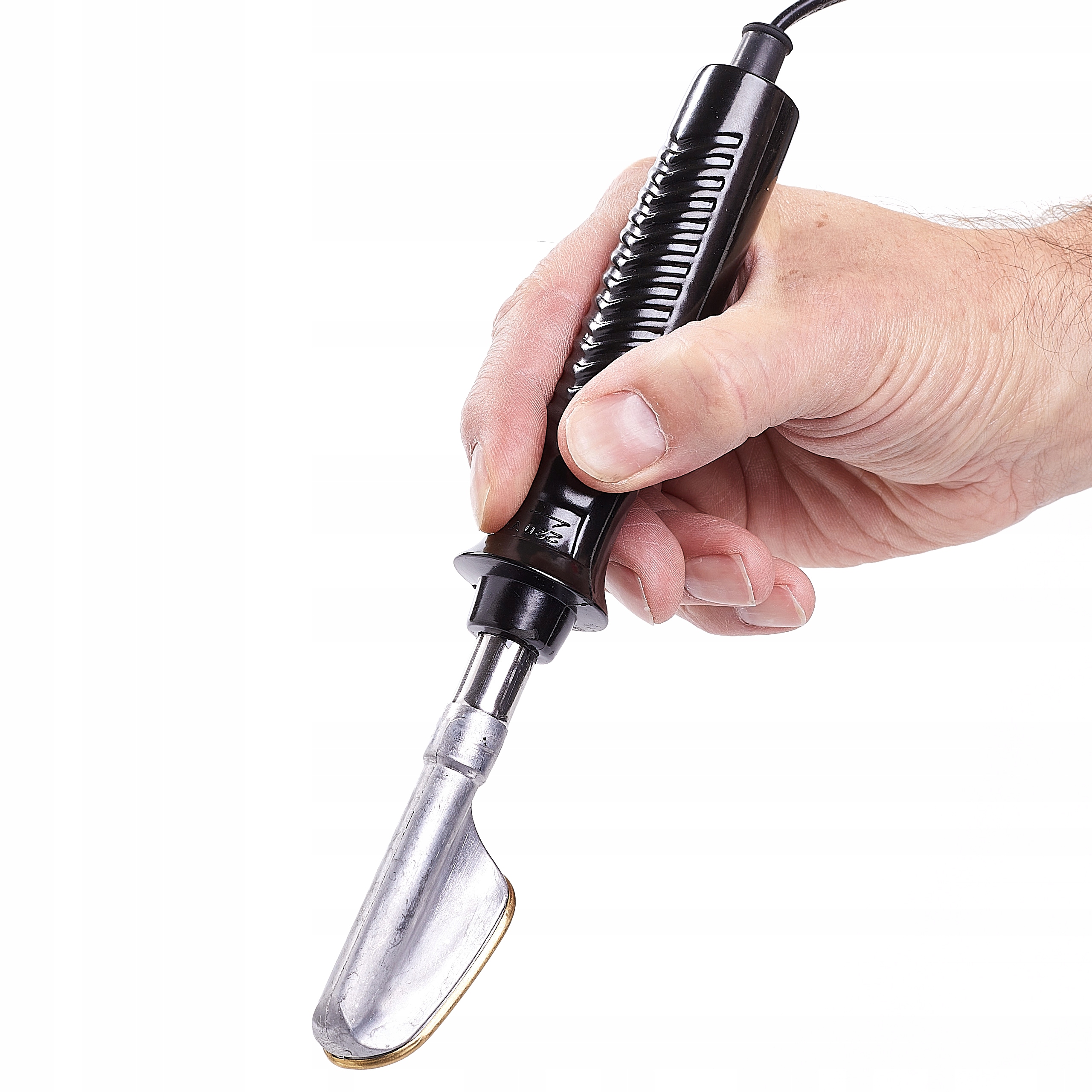 SPAWARKA DO PLASTIKU ŻELAZKO ZGRZEWARKA LUTOWNICA SPOIWA PLASTIKI 2X SIATKA Moc 50 W