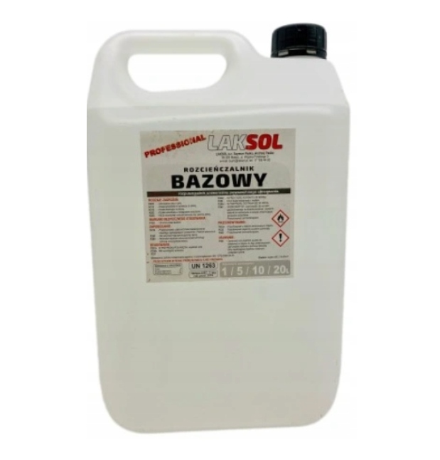 ROZPUSZCZALNIK, ROZCIEŃCZALNIK DO BAZ BAZOWY 5L
