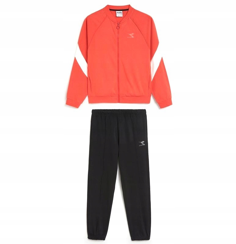 Dámská Teplákovka Diadora Fz Suit Core, černá/korálová, velikost S