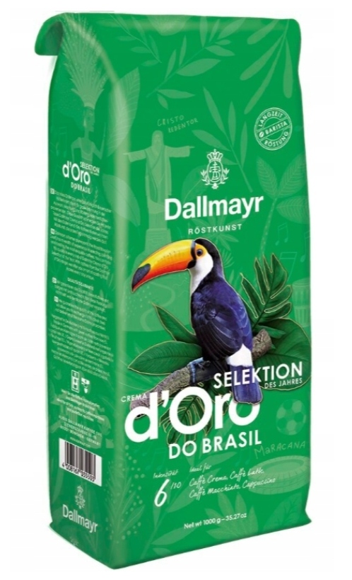 Levně Dallmayr D'Oro Do Brasil Selektion Des Jahres zrnková káva 1kg