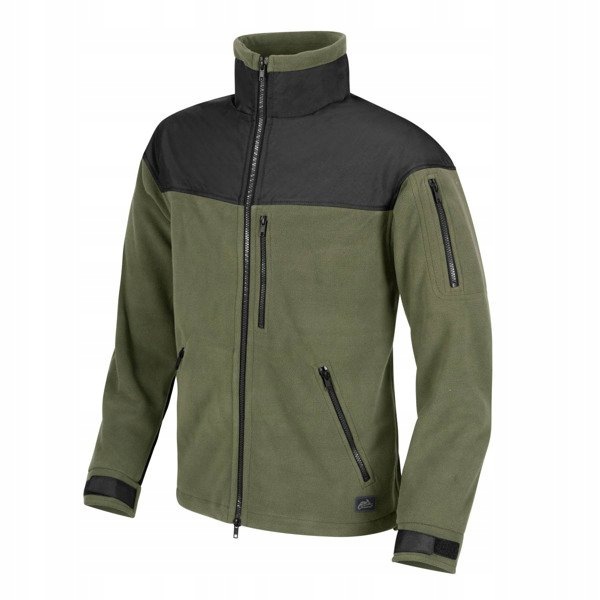 Mikina Classic Army Fleece Olive Green/Černá