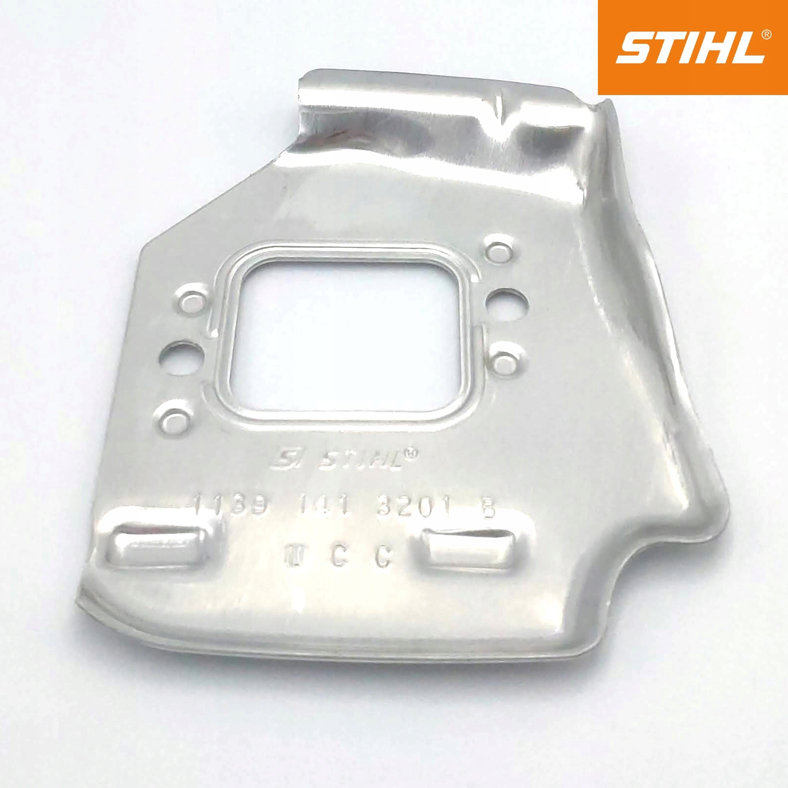 BLACHA CHŁODZĄCA TŁUMIKA PIŁY STIHL MS 171 181 211
