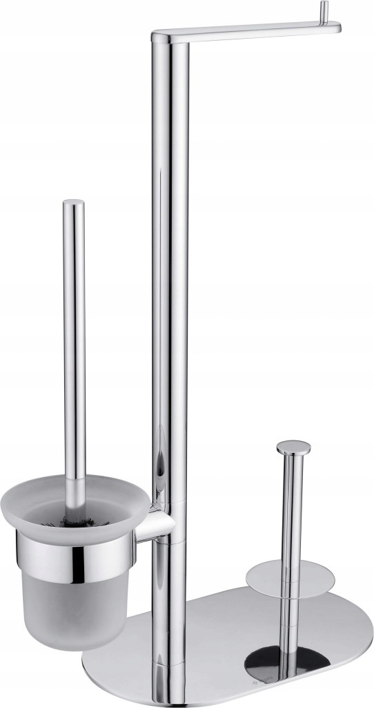 Round chróm Stojan na toaletný papier, 3 funkcia (ADR_0732) /sm/