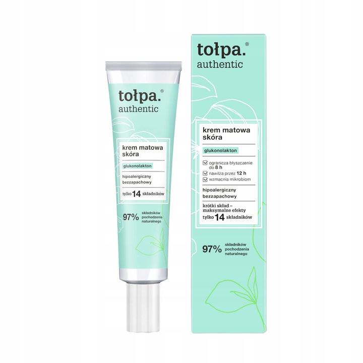

Tołpa Authentic krem matowa skóra 40 ml