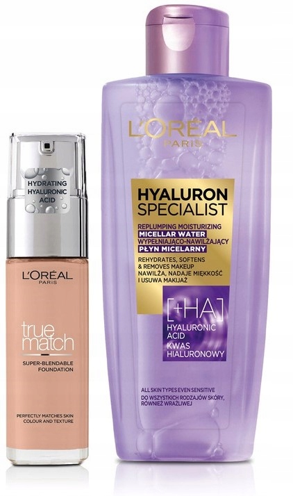 

Loreal Podkład True Match N1 N2 N3 Płyn Micelarny