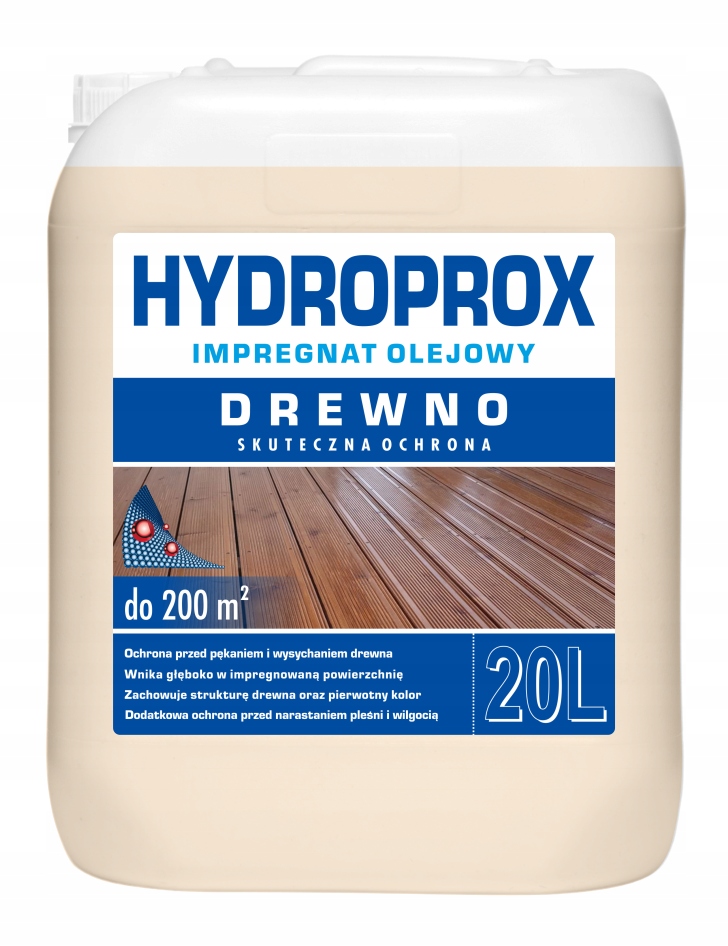 Hydroprox Olejová Impregnace Na Dřevo 20L