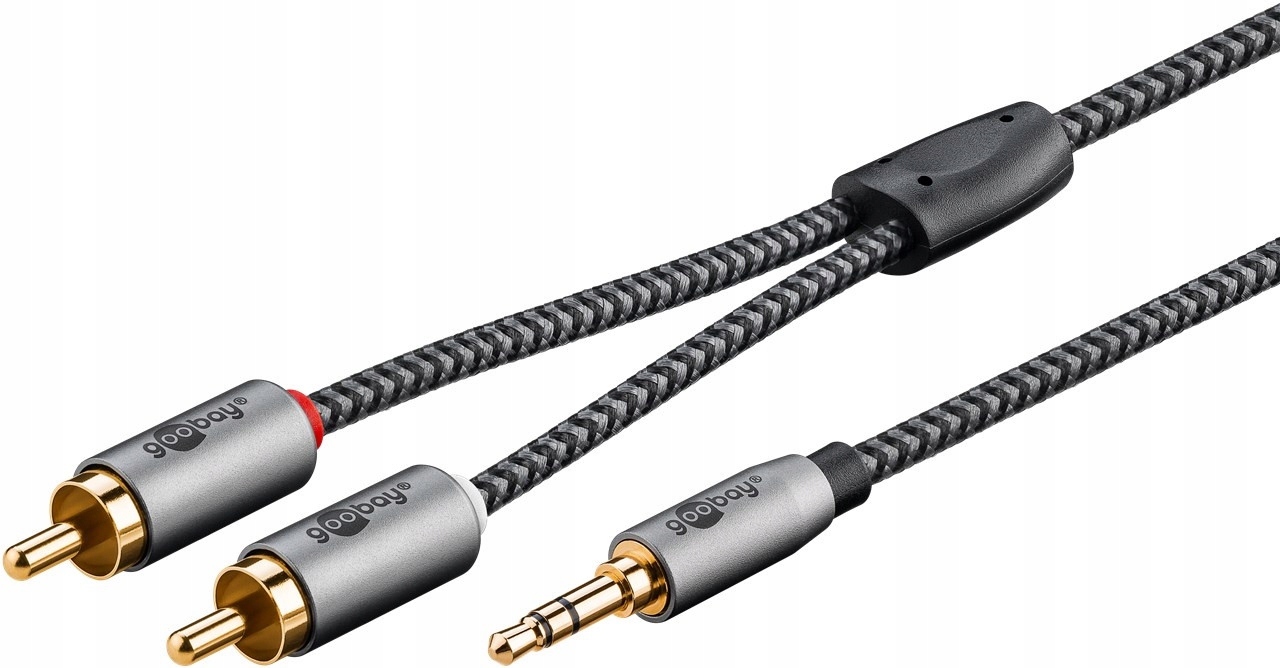 Kabel Goobay 65284 minijack 3,5 mm minijack 3,5 mm 0,5 m