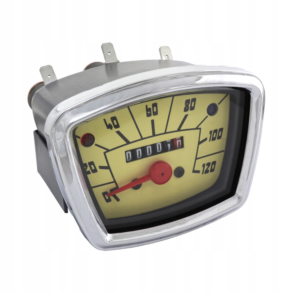 Nový Počítadlo Jawa 50 Typ 23 Zlatý Sport Mustang Jawka