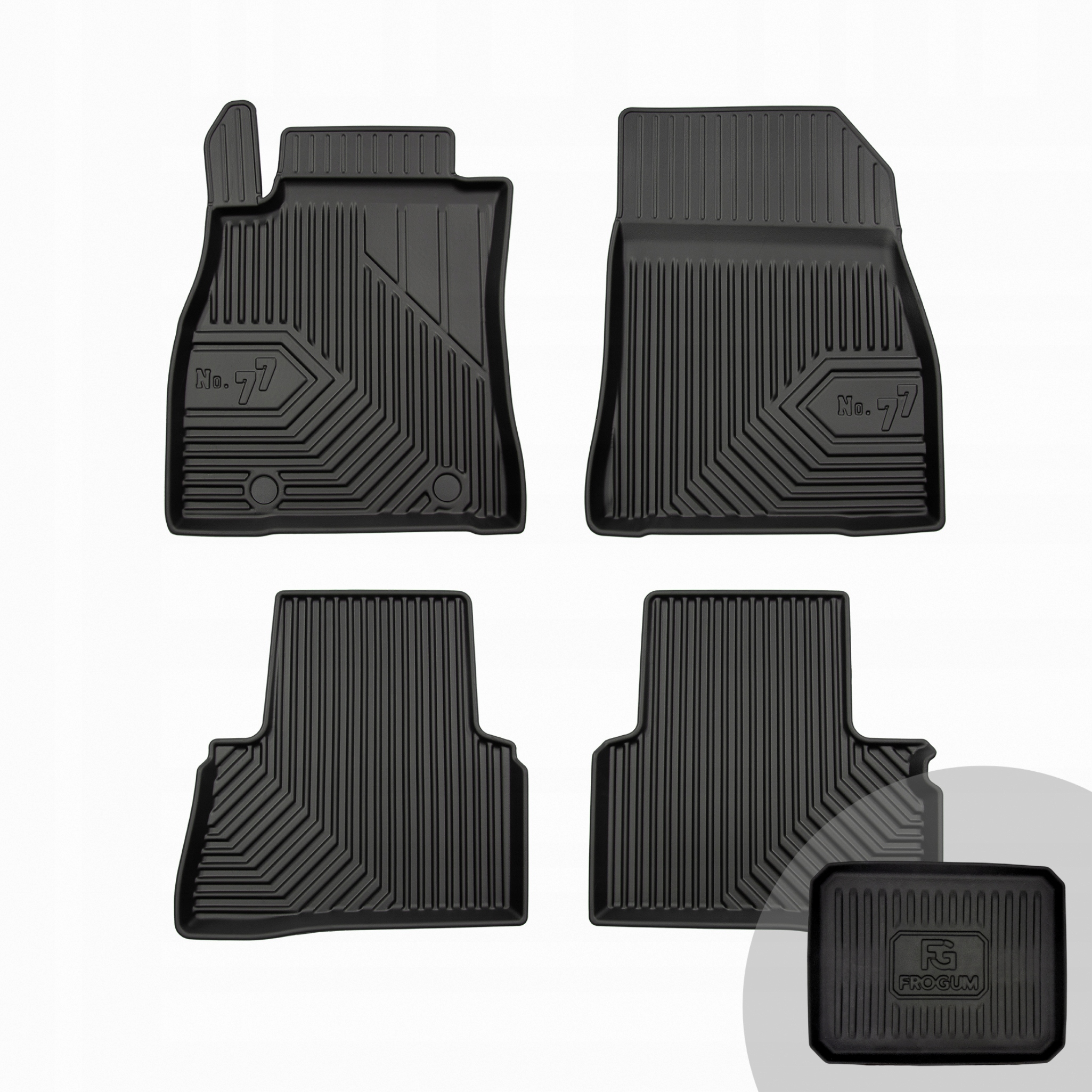 Frogum Koberce do auta pro Nissan Juke I 2010-2019