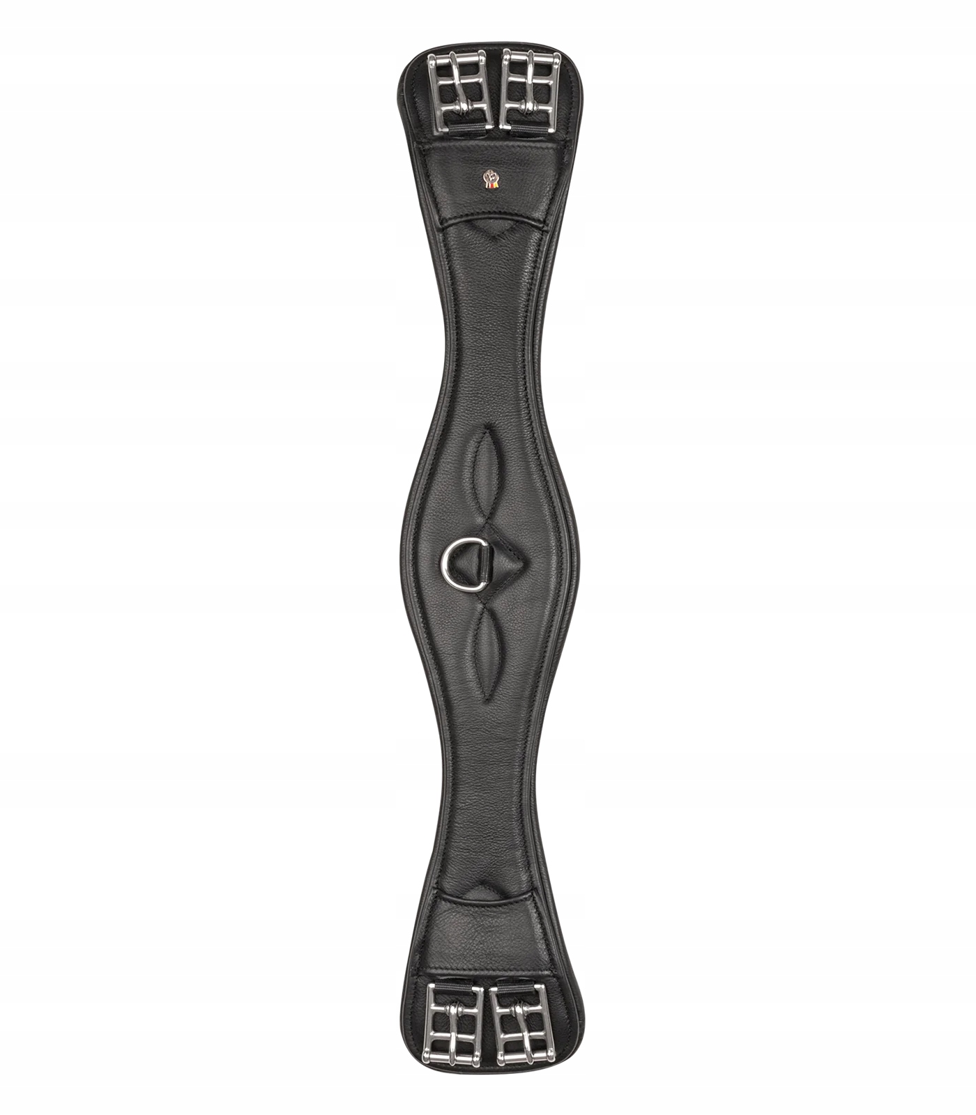 Kožený jezdecký pás Waldhausen Comfort černý 60 cm
