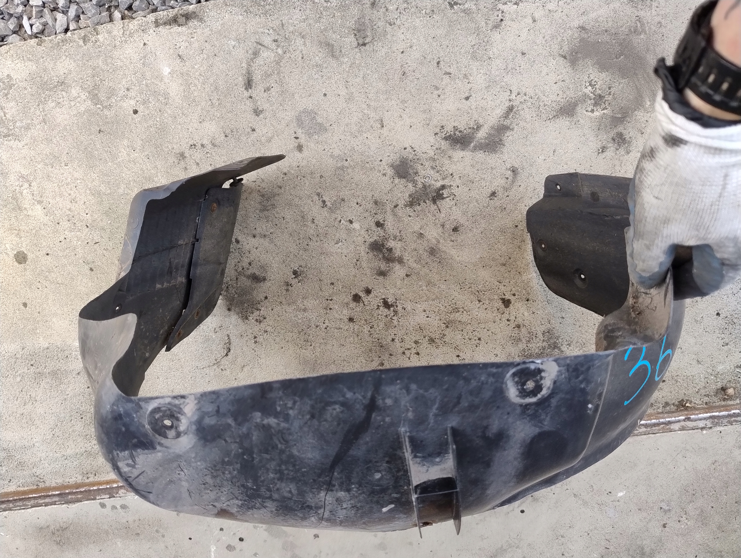 mudguard left left front front AUDI TT 8N 98-05 8N0821171B