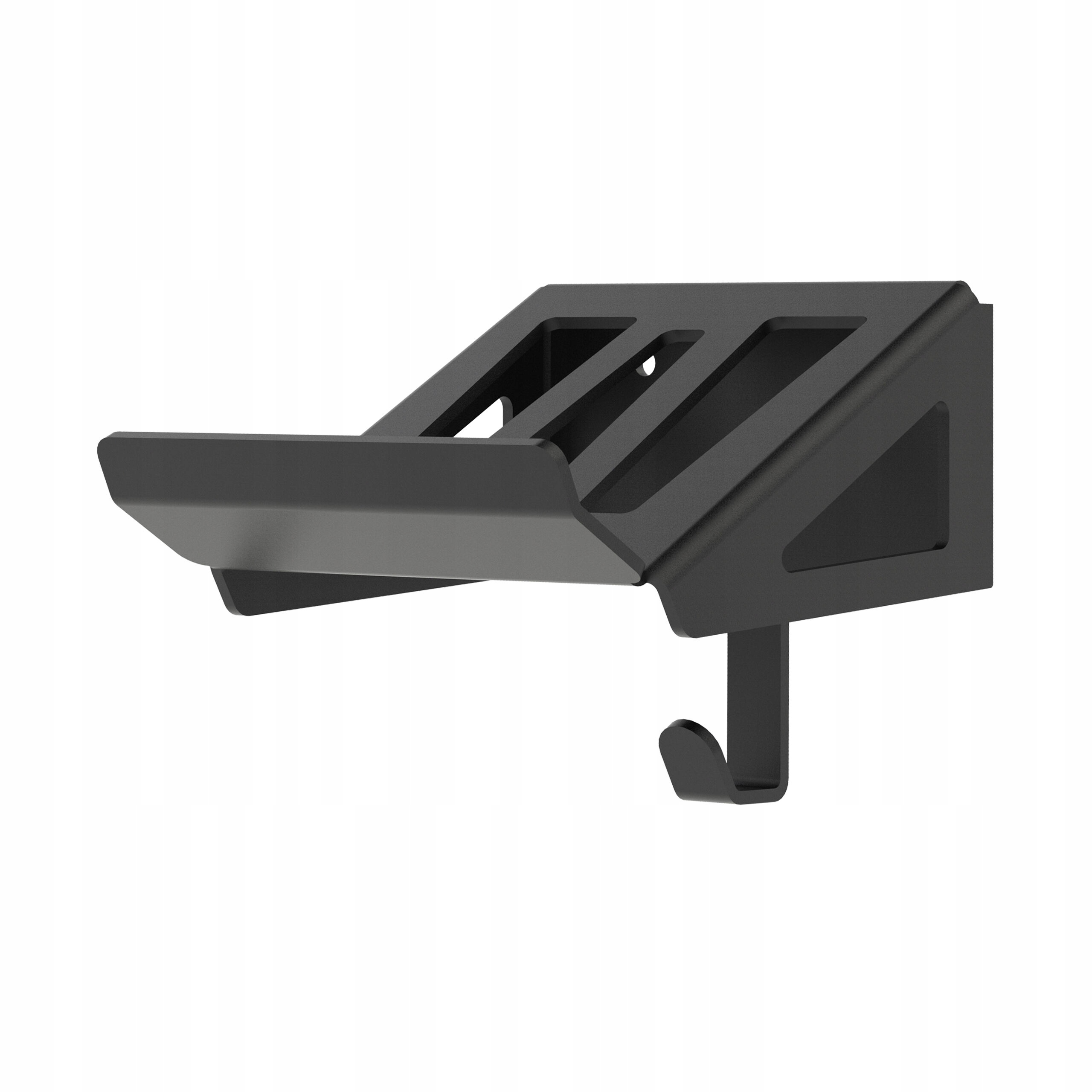 Wieszak uchwyt na rower blokada za pedał do roweru Kolor dominujący czarny