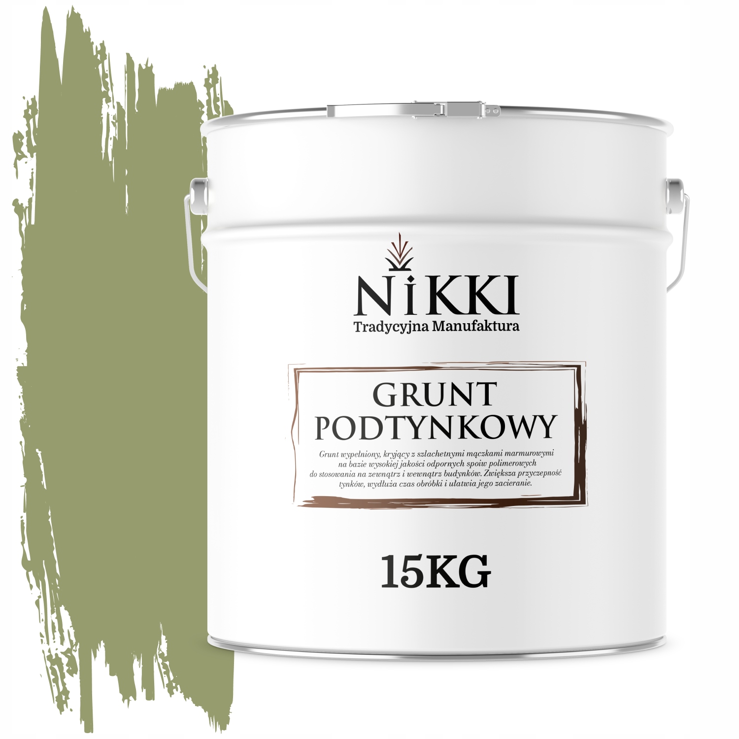 Základný Náter Podložka Pod Omietku Silikónová Farba Zelená F484 15KG