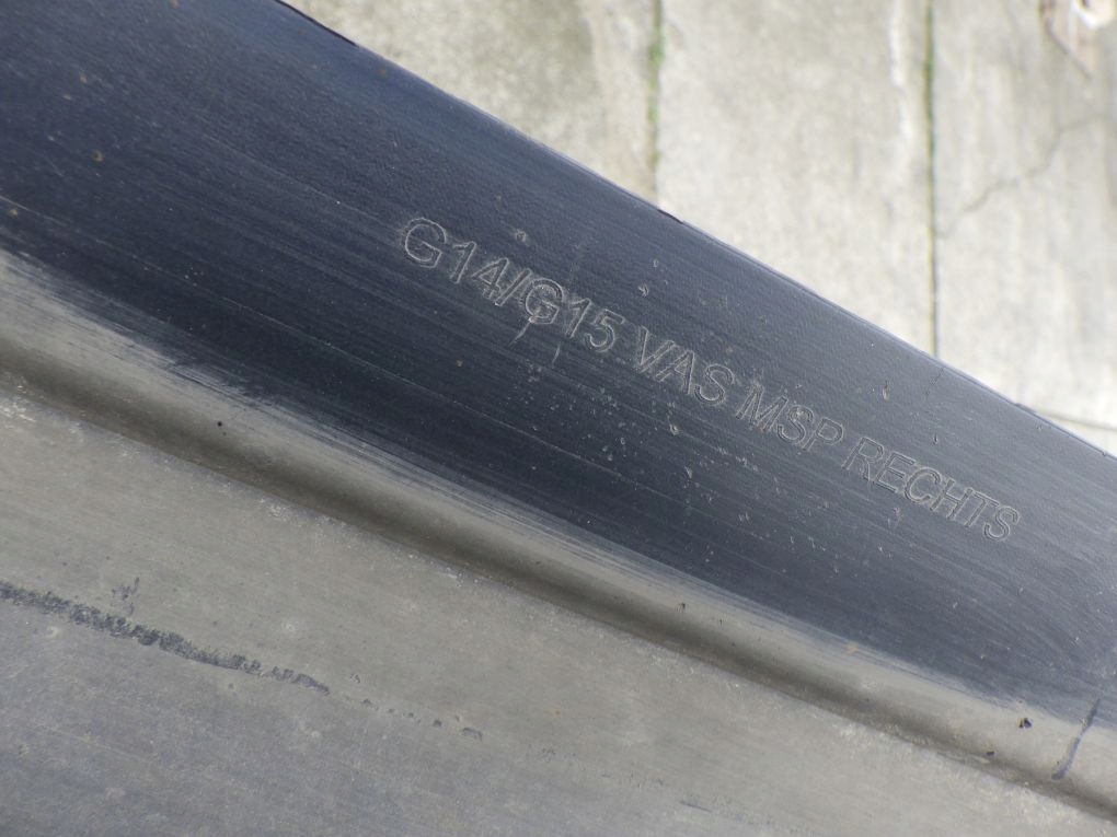 BMW 8 G14 G15 M PAKIET 8074812 moulding threshold threshold right