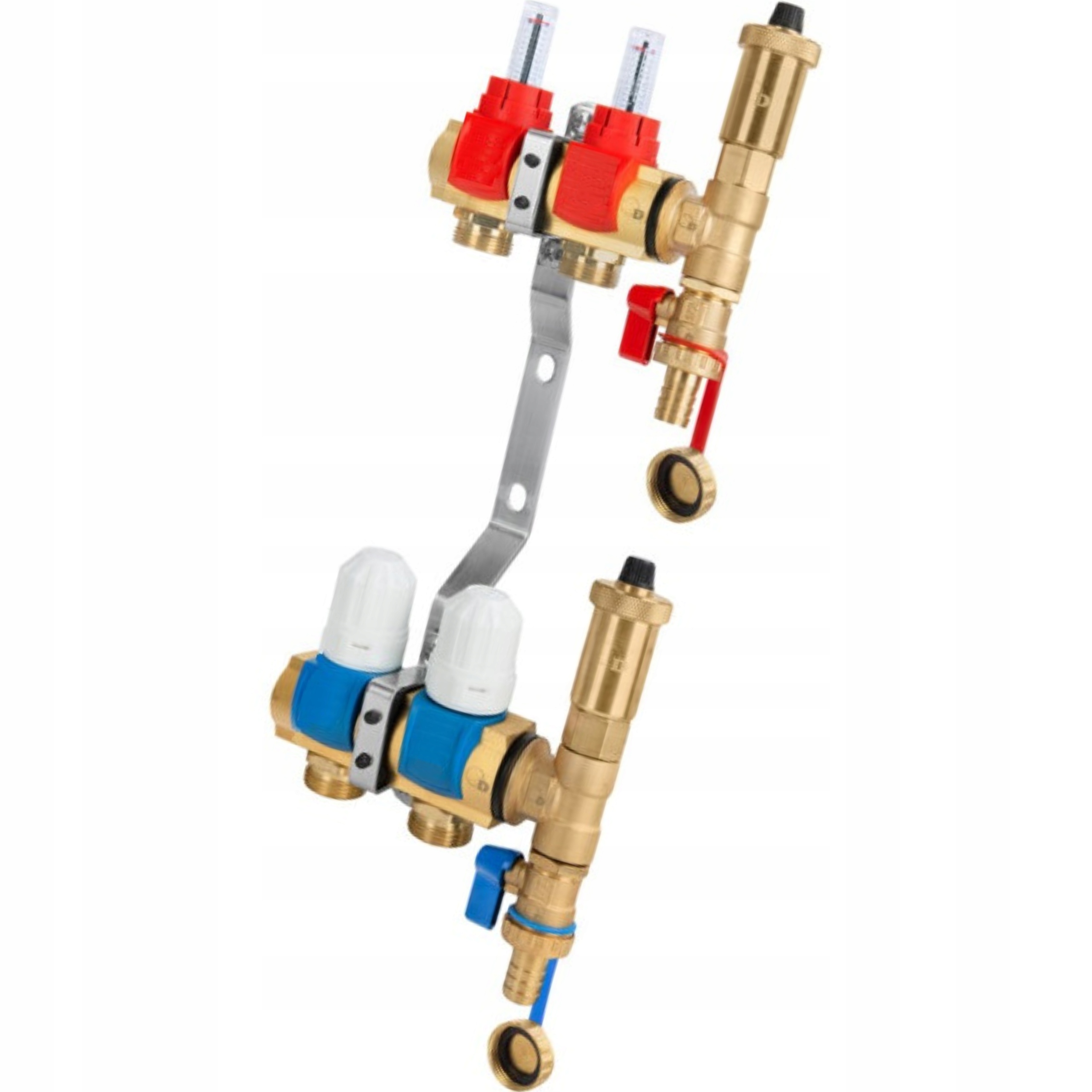 Rozdělovač Podlahového Vytápění Pro Mosaznou Podlahu – 2 Okruhy