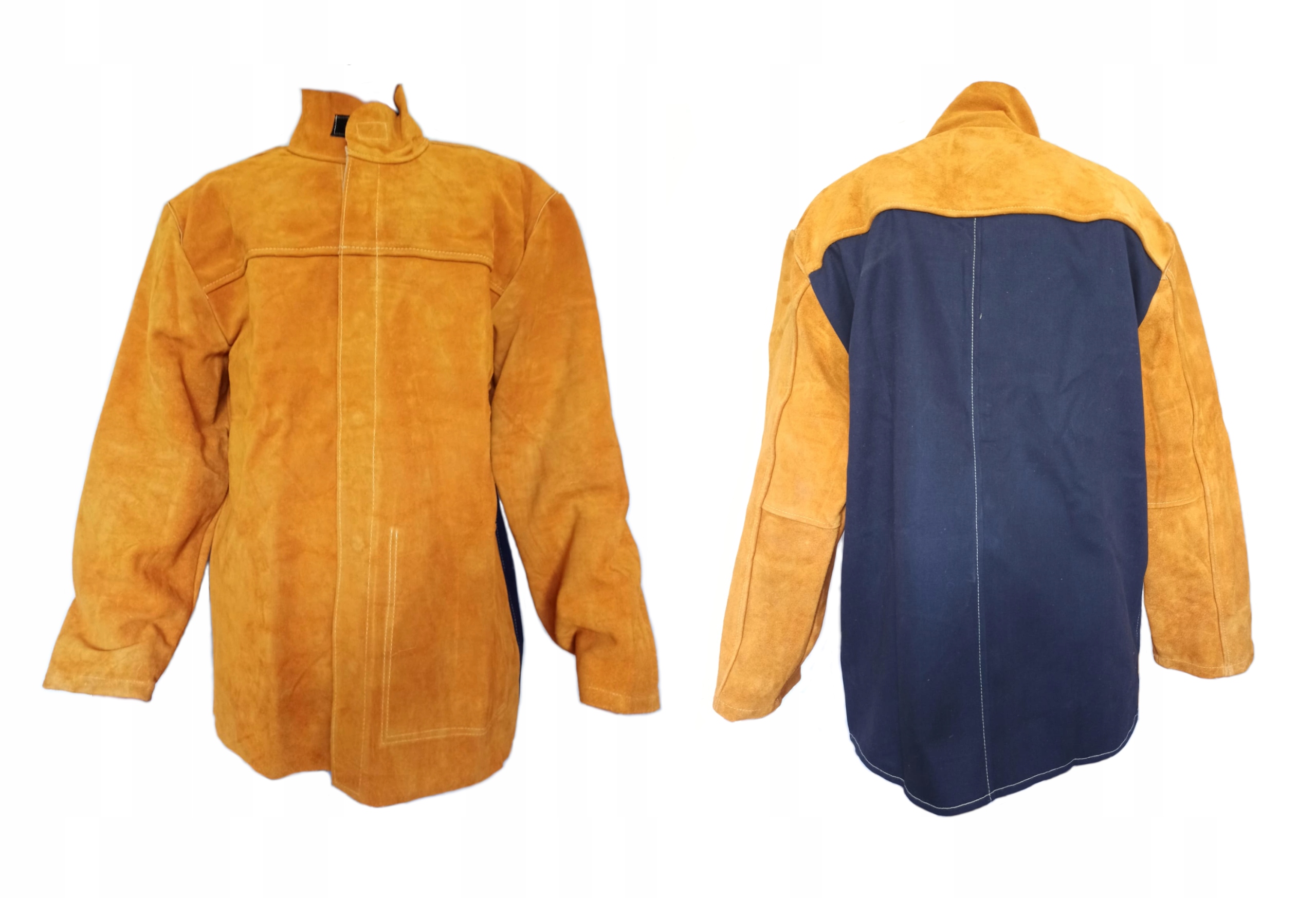 Kurtka spawalnicza skórzana-materiał kevlar ognioodporna GunnerS Rozm-xxl