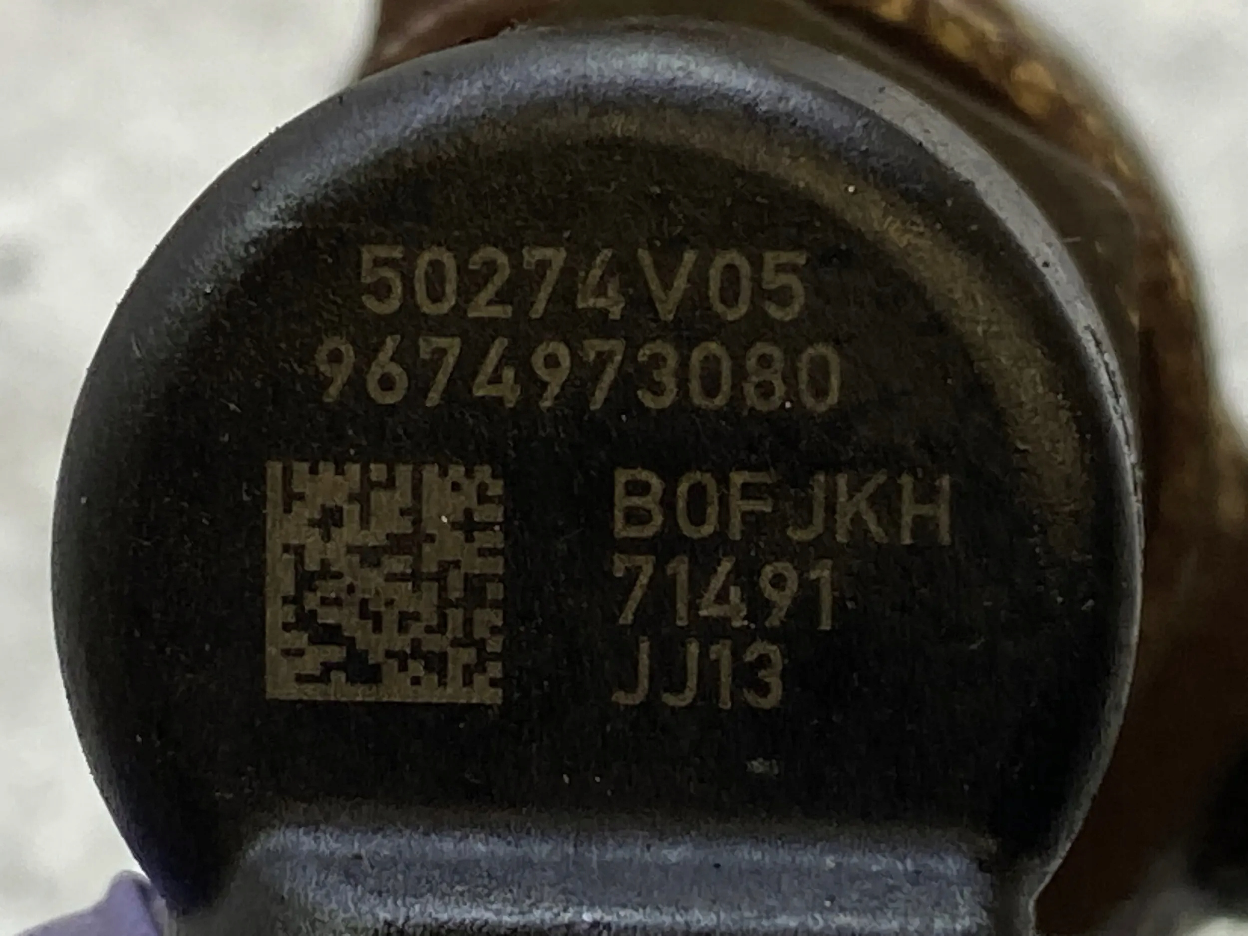 Peugeot 308 Wtryskiwacze 9674973080 Numer katalogowy oryginału 71491