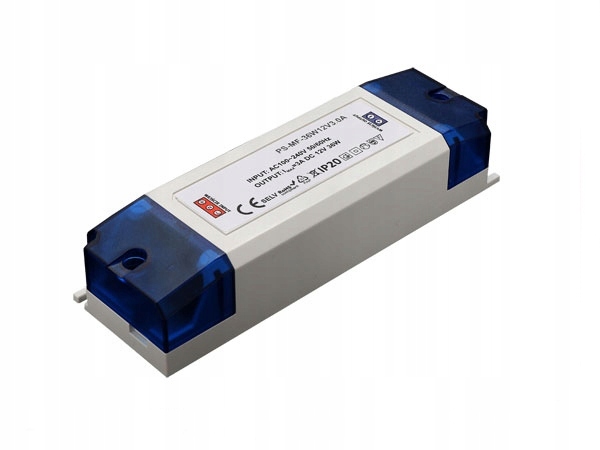 ZASILACZ MEBLOWY 12V 36W 3A SUPER DO TAŚM LED