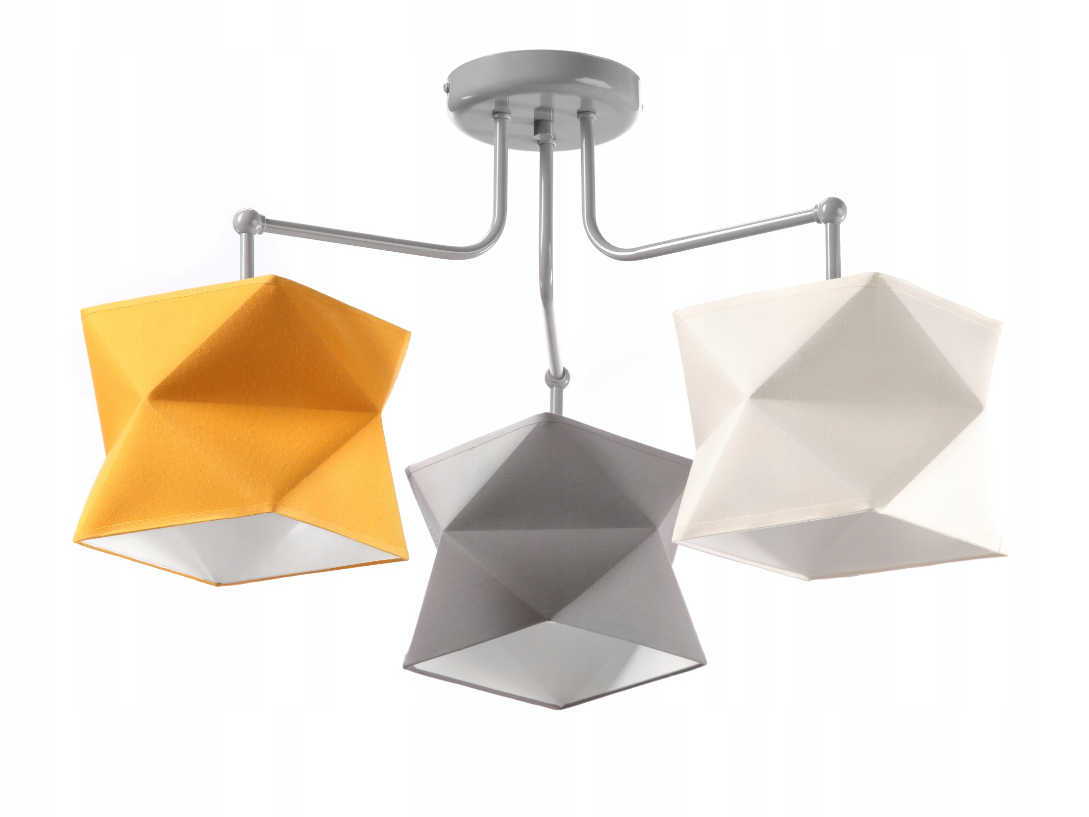 

Żyrandol Lampa Sufitowa Plafon E27 Abażur Diament