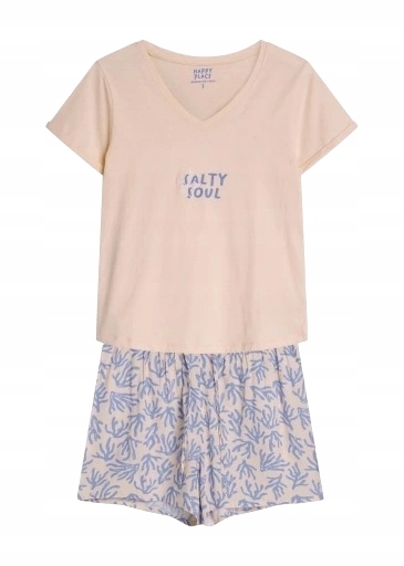 Piżama Henderson 42669 Nadar damska krótki rękaw XXL;24X