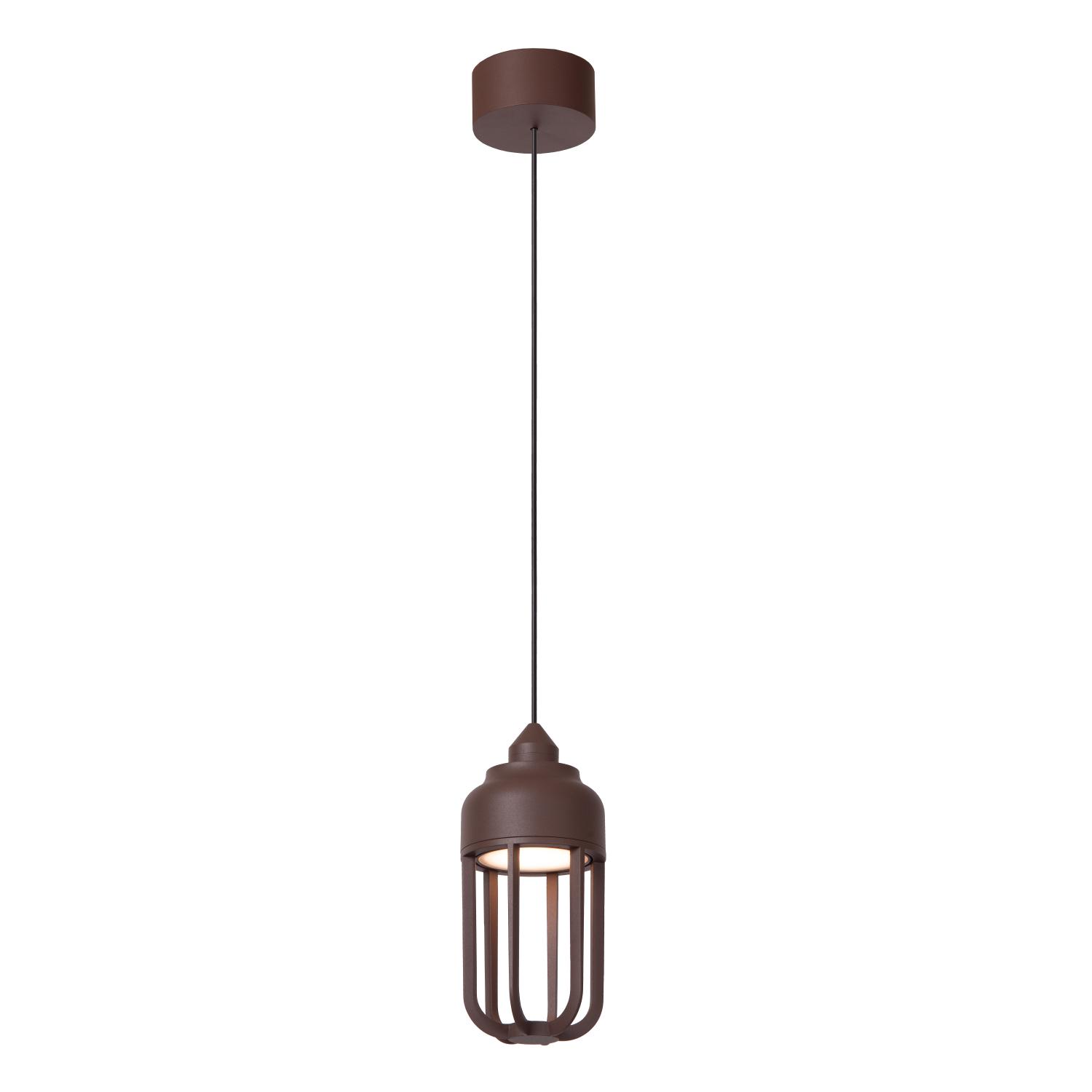 Lucide Wells venkovní závěsná Led lampa 8W IP54 2700K