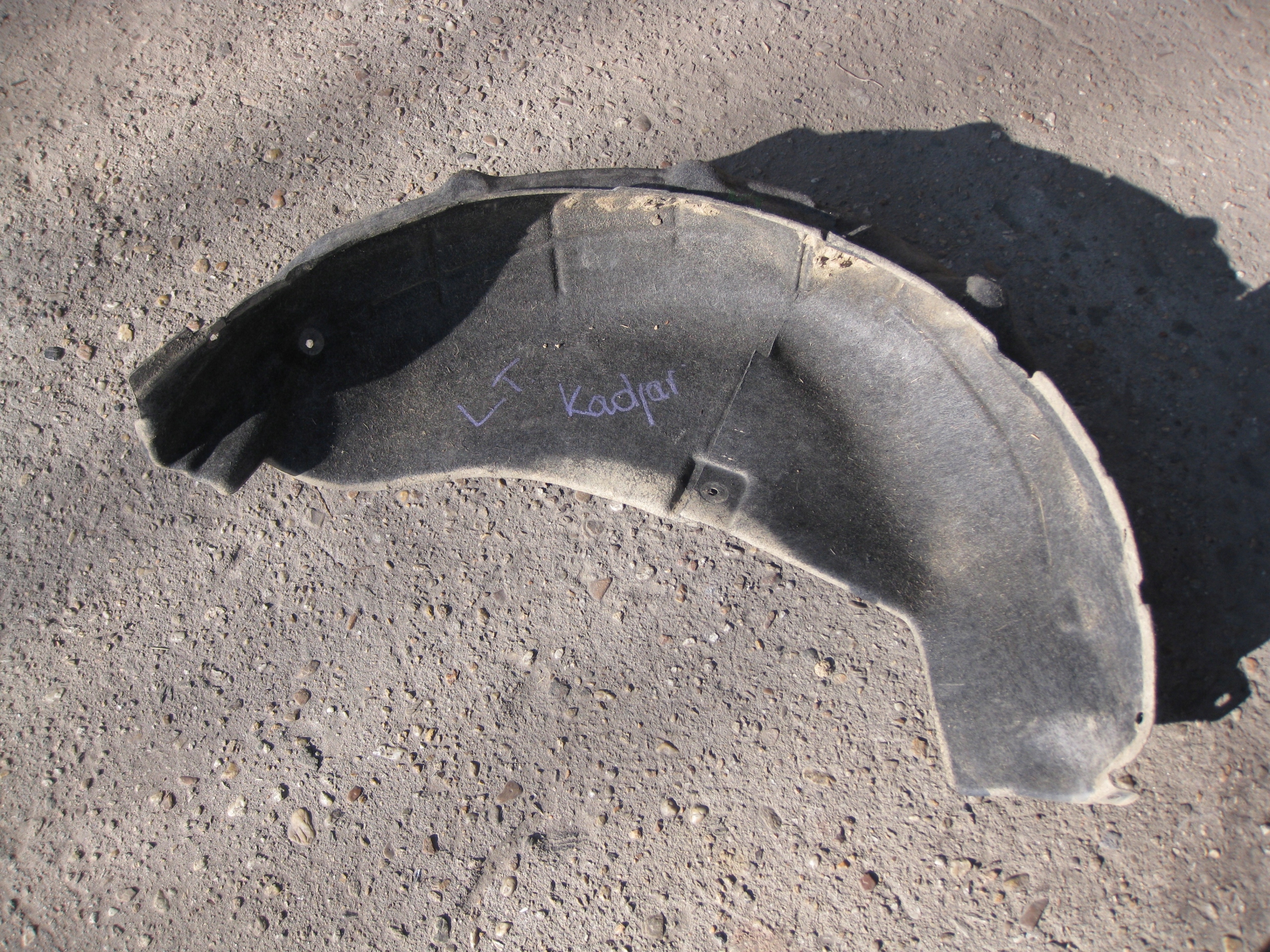 RENAULT KADJAR 1.6 DCI 15R mudguard left right rear part KOMPLET