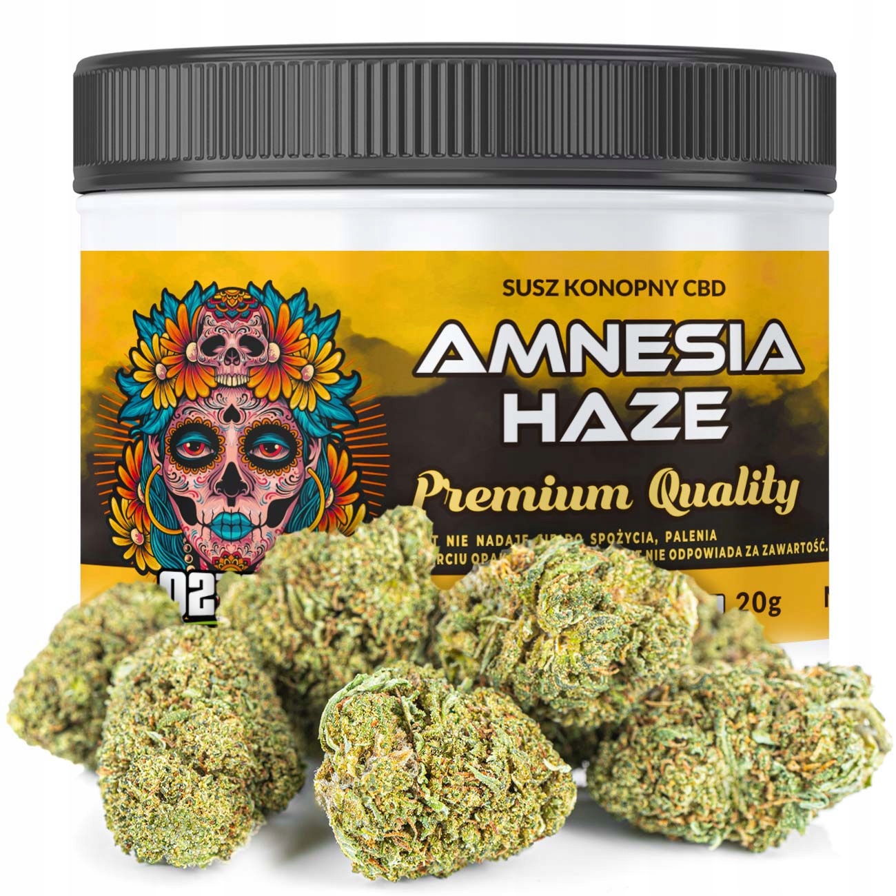 Конопляная сушка CBD / Amnesia HAZE / 20 г