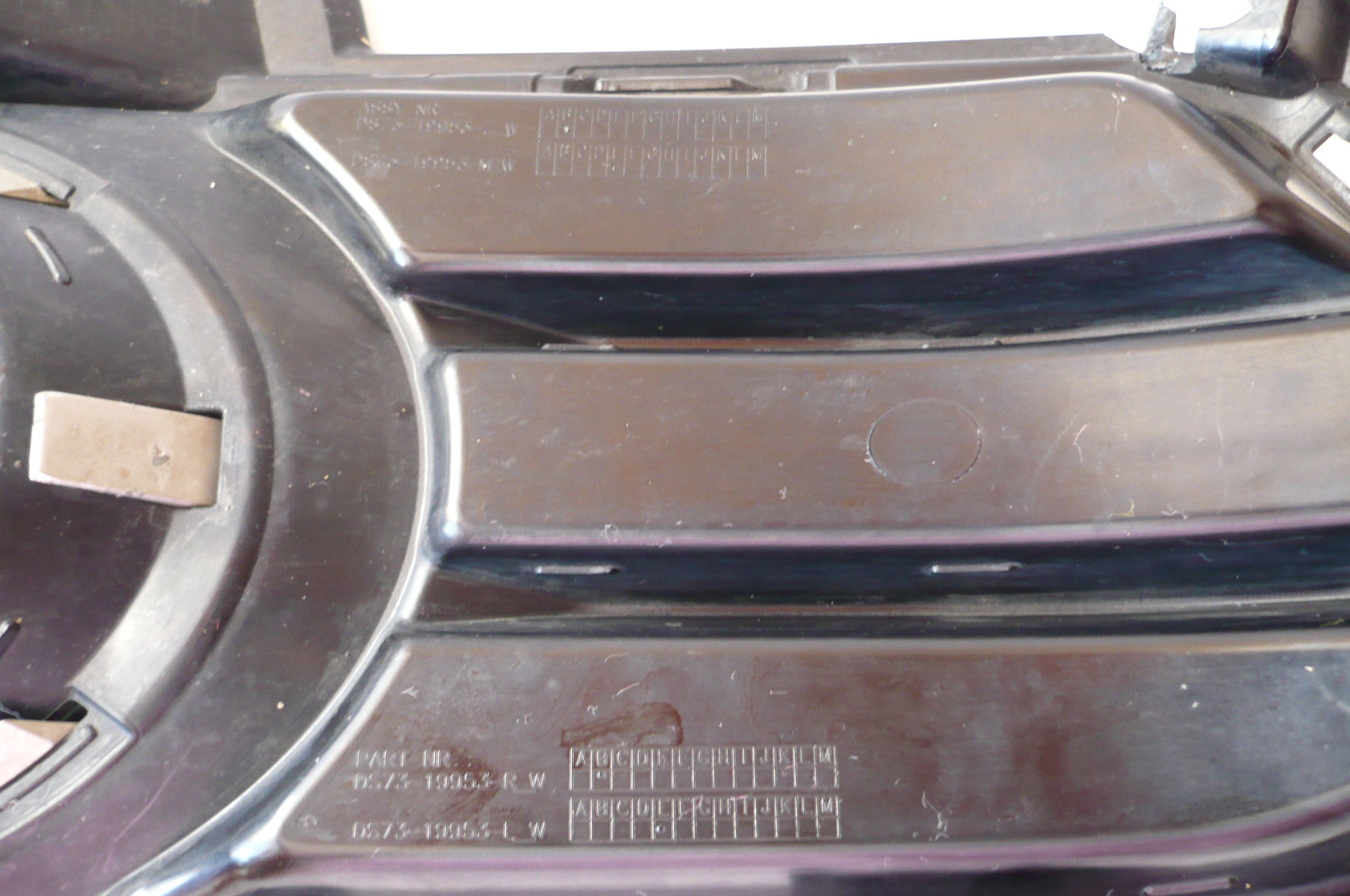 FORD MONDEO MK5 V 14- grid of a bumper left front