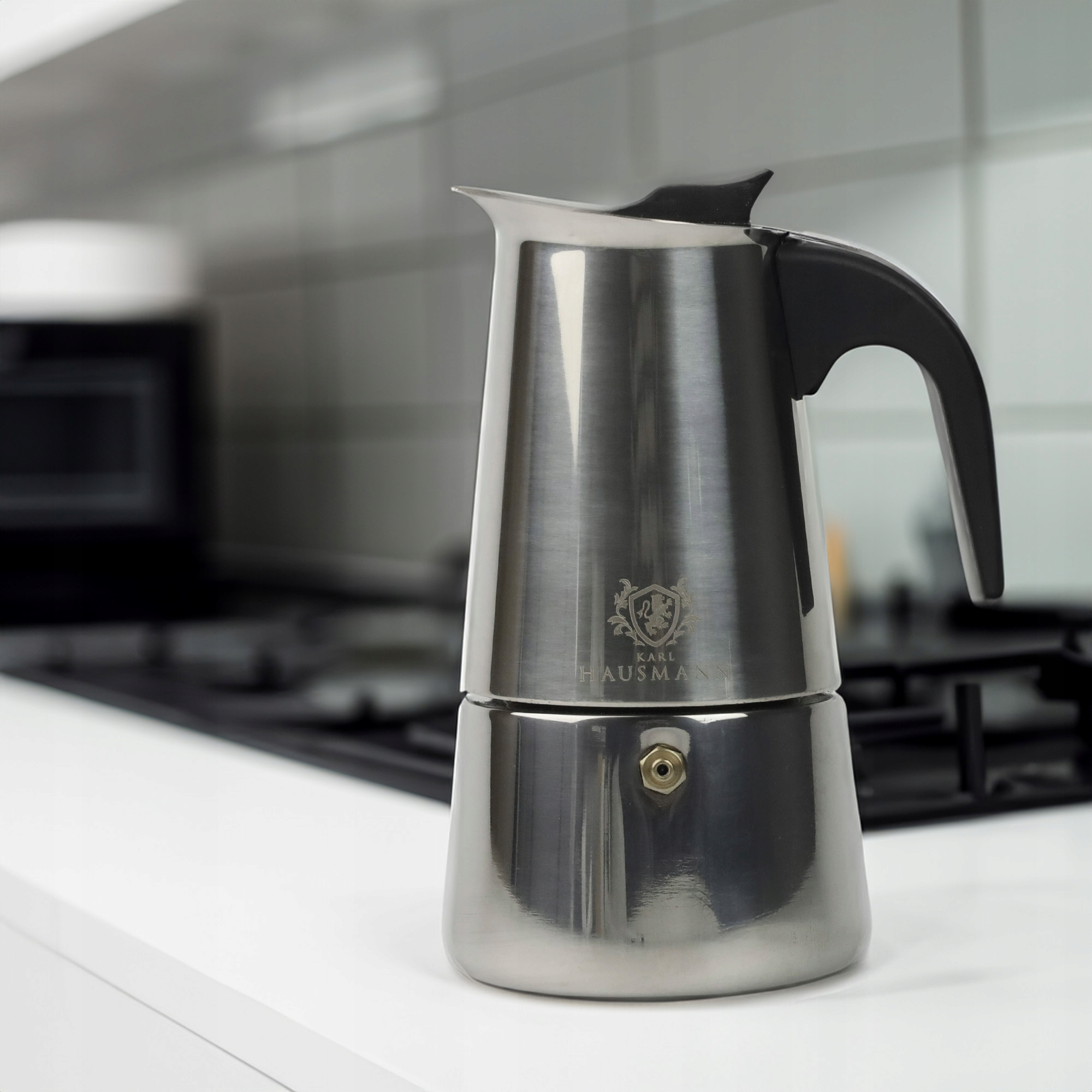 KAWIARKA STAL NIERDZEWNA ZAPARZACZ DO KAWY KAFETERKA WŁOSKA MOKA NA 9 KAWY