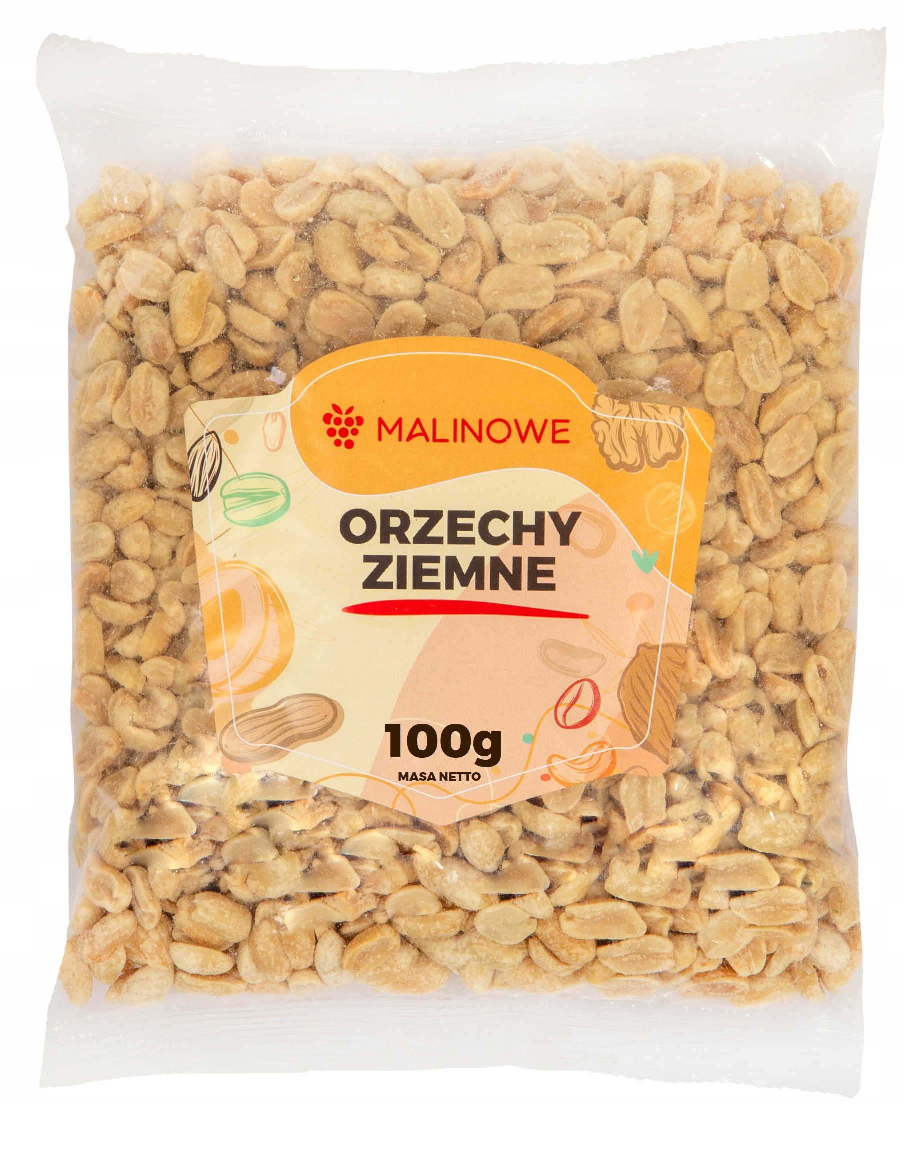 YUMMY! PYSZNA PRZEKĄSKA ORZECHY ZIEMNE 100g