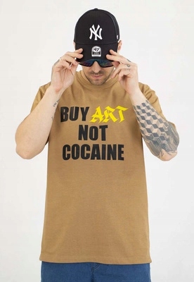 Tričko Motive Art Big Front béžové