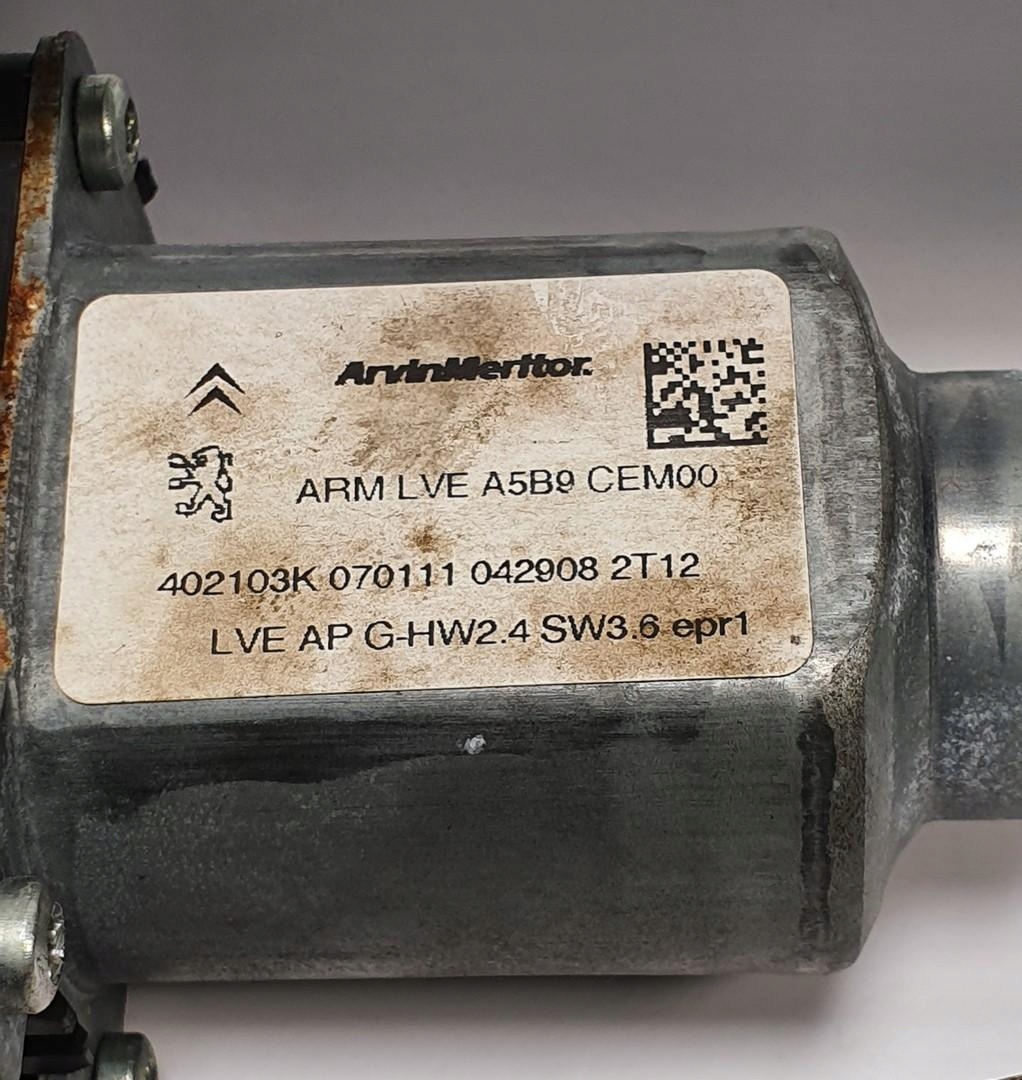 MECHANIZM PODNOSNIK SZYBY LEWY PRZÓD CITROEN BERLINGO II 402103K Producent części CITROEN