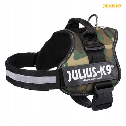 Levně Julius-K9 silový postroj XL/2: 71-96 cm/50 mm maskáč