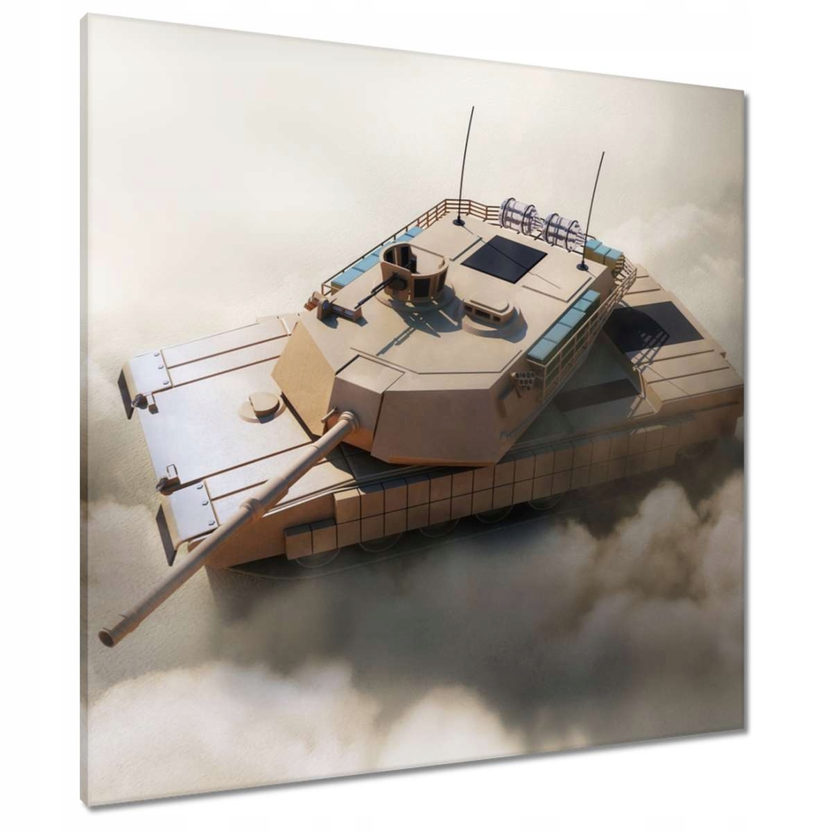 Obrazy 80x80 Těžký vojenský tank