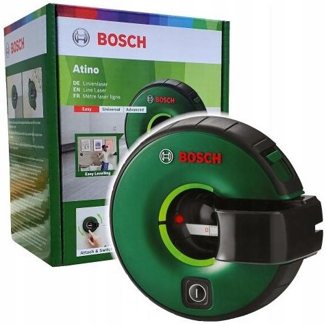 

Taśma miernicza z laserem liniowym Bosch Atino