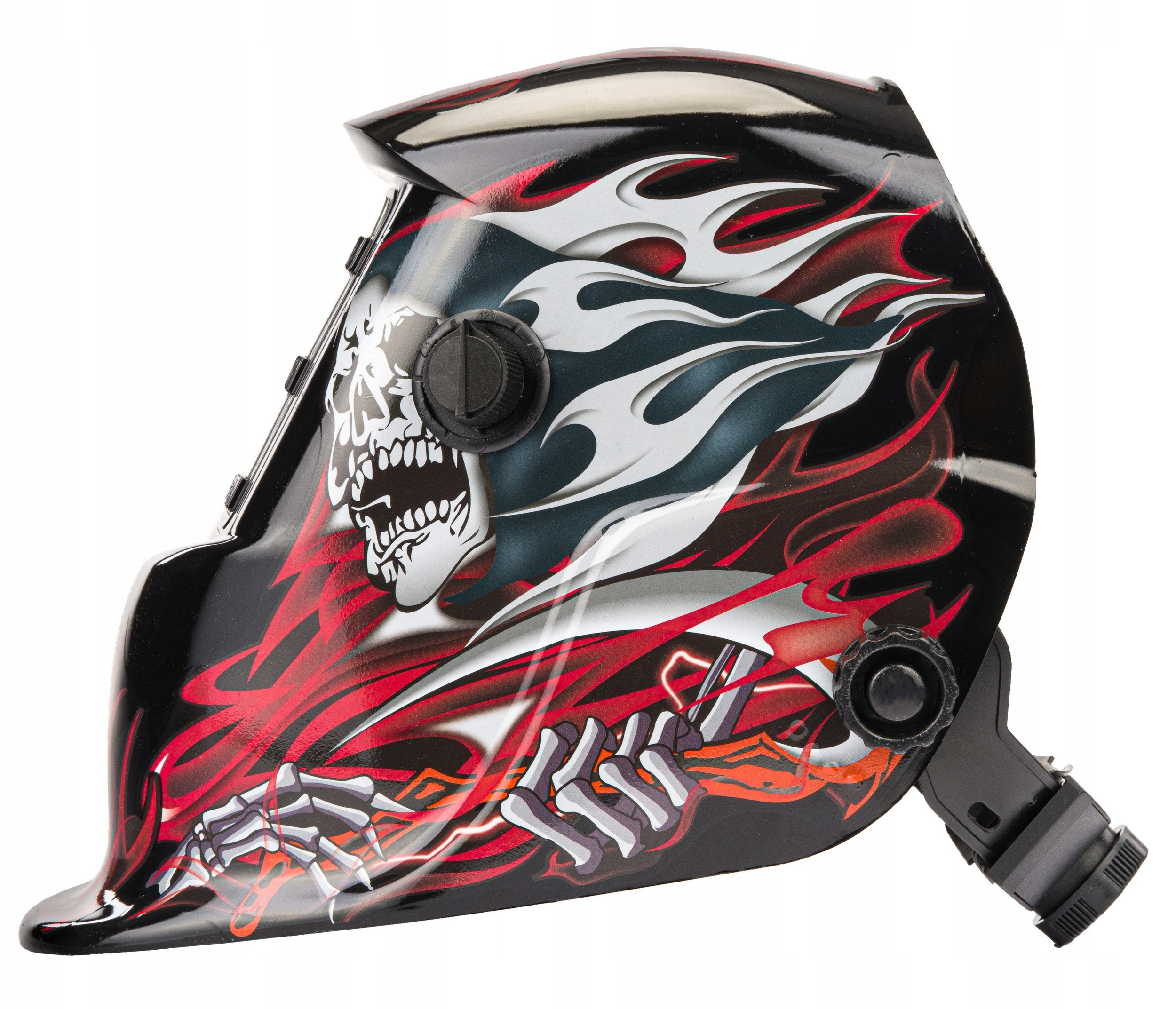 SAMOŚCIEMNIAJĄCA MASKA PRZYŁBICA SPAWALNICZA FILTR AUTOMATYCZNA LCD Liczba sensorów 2