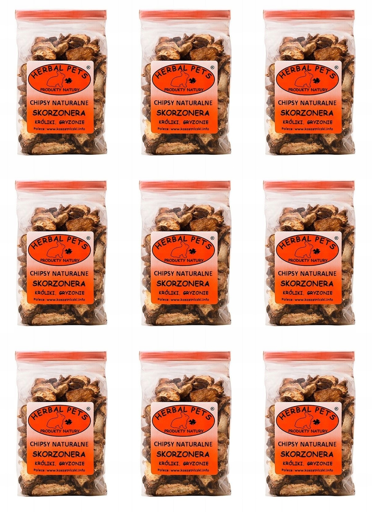 Zeleninové pochoutky Herbal Pets 9x0,075 kg