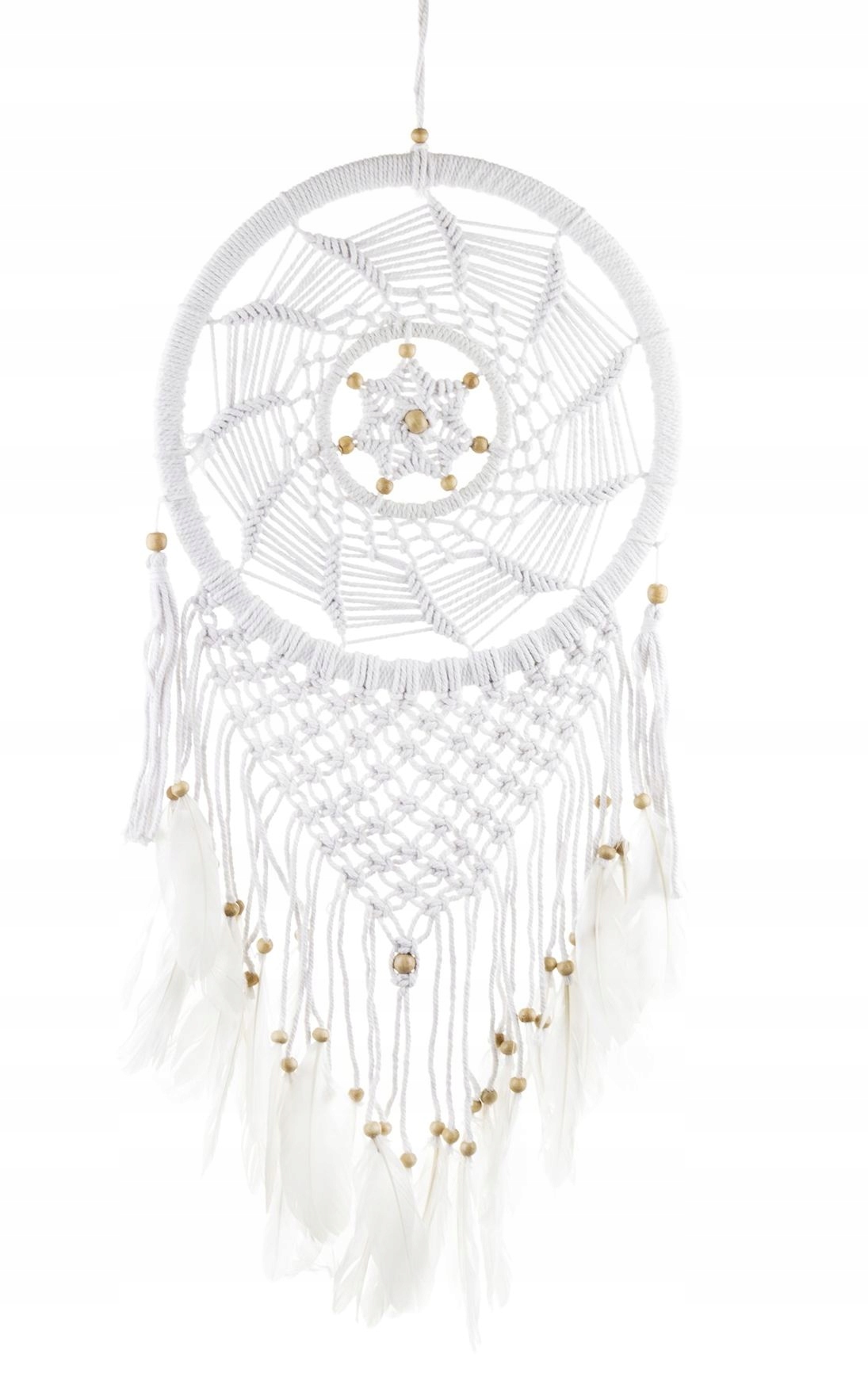 

Duży Łapacz Snów Dreamcatcher Haftowane Pleciony