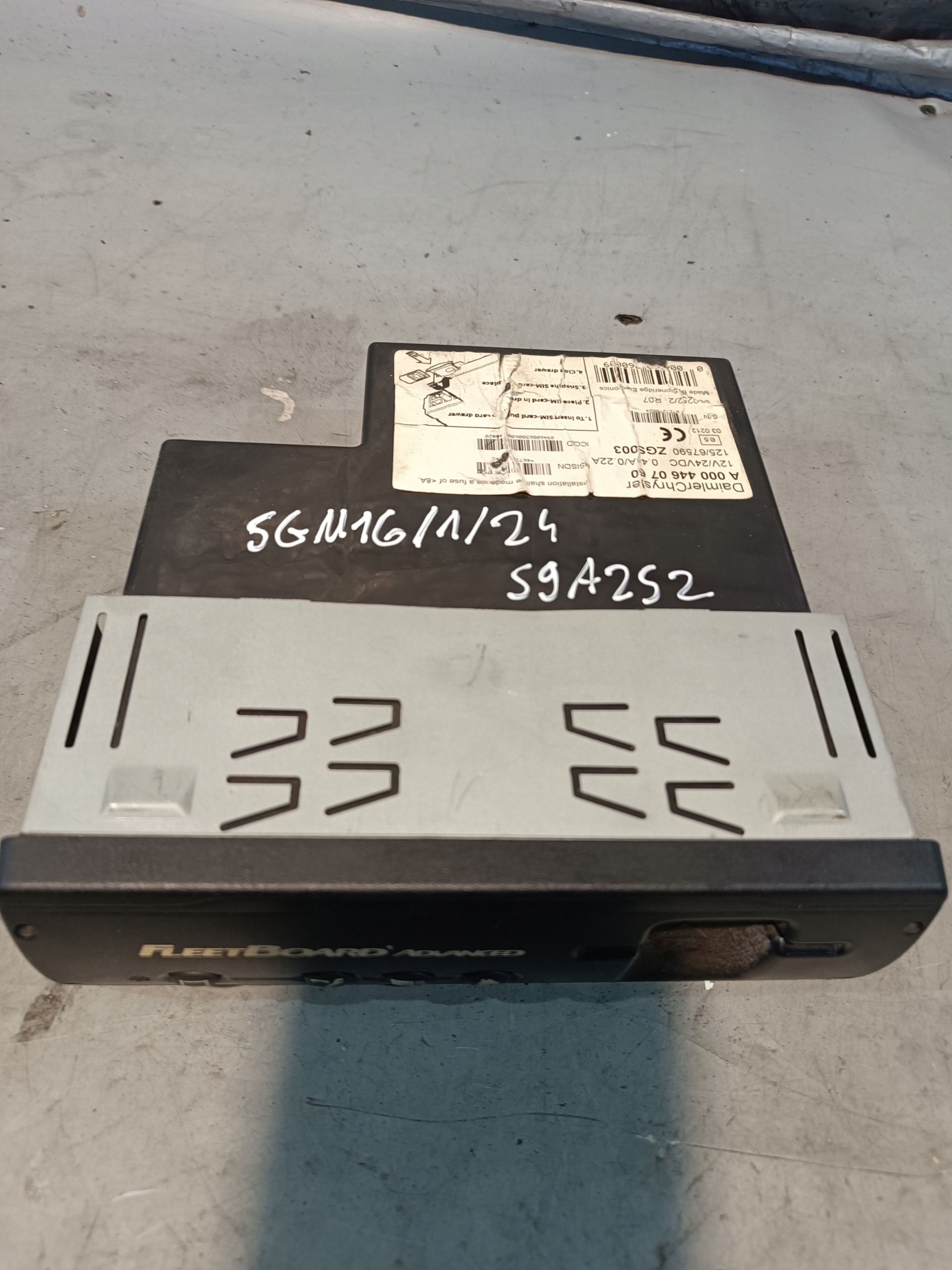Centralina FLEETBOARD MERCEDES MP3
