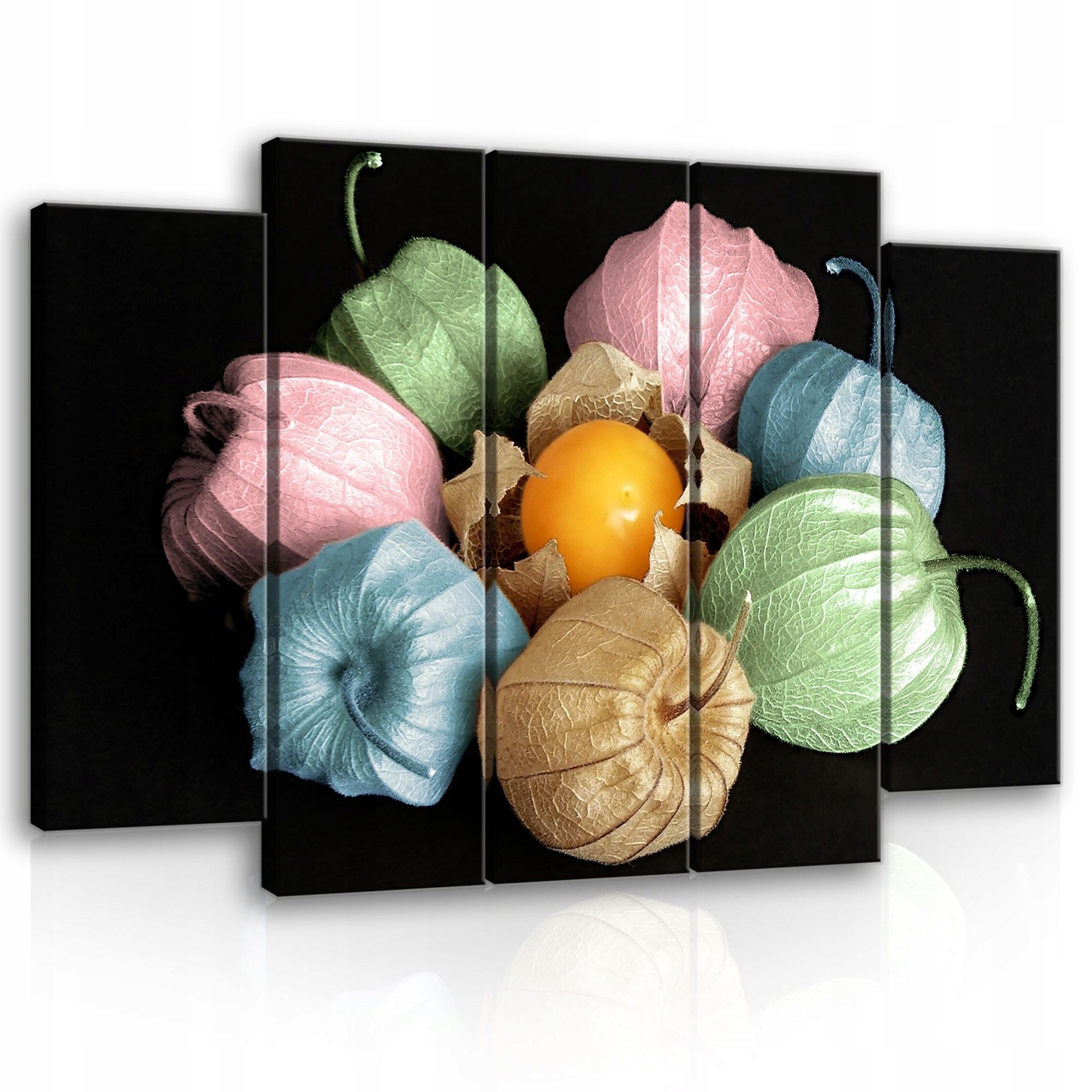 Obraz 150x100 Fizalis čínske lampióny zátišie príroda detaily farby pokoj