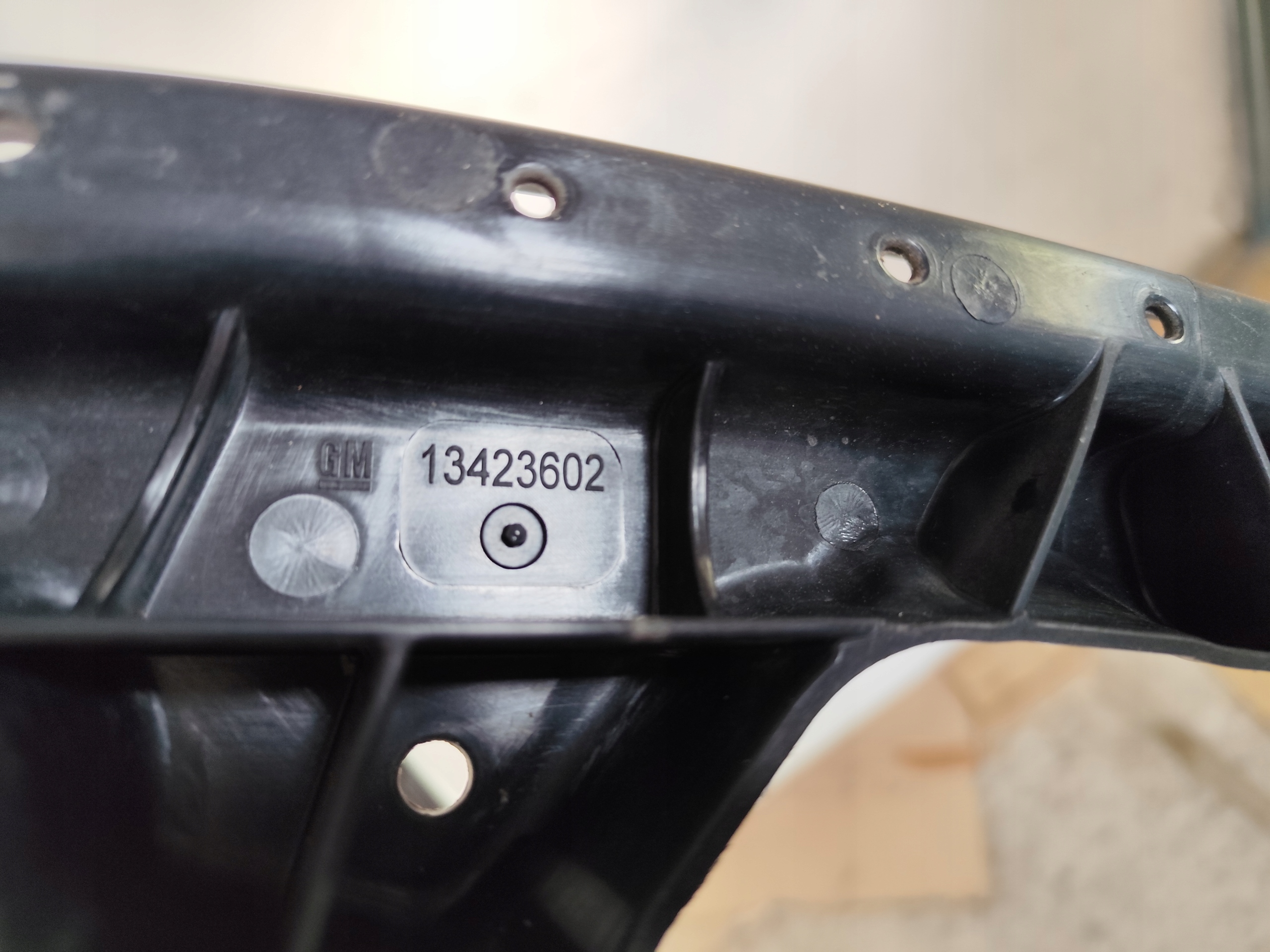 OPEL ASTRA K 2016 lower bumper support front